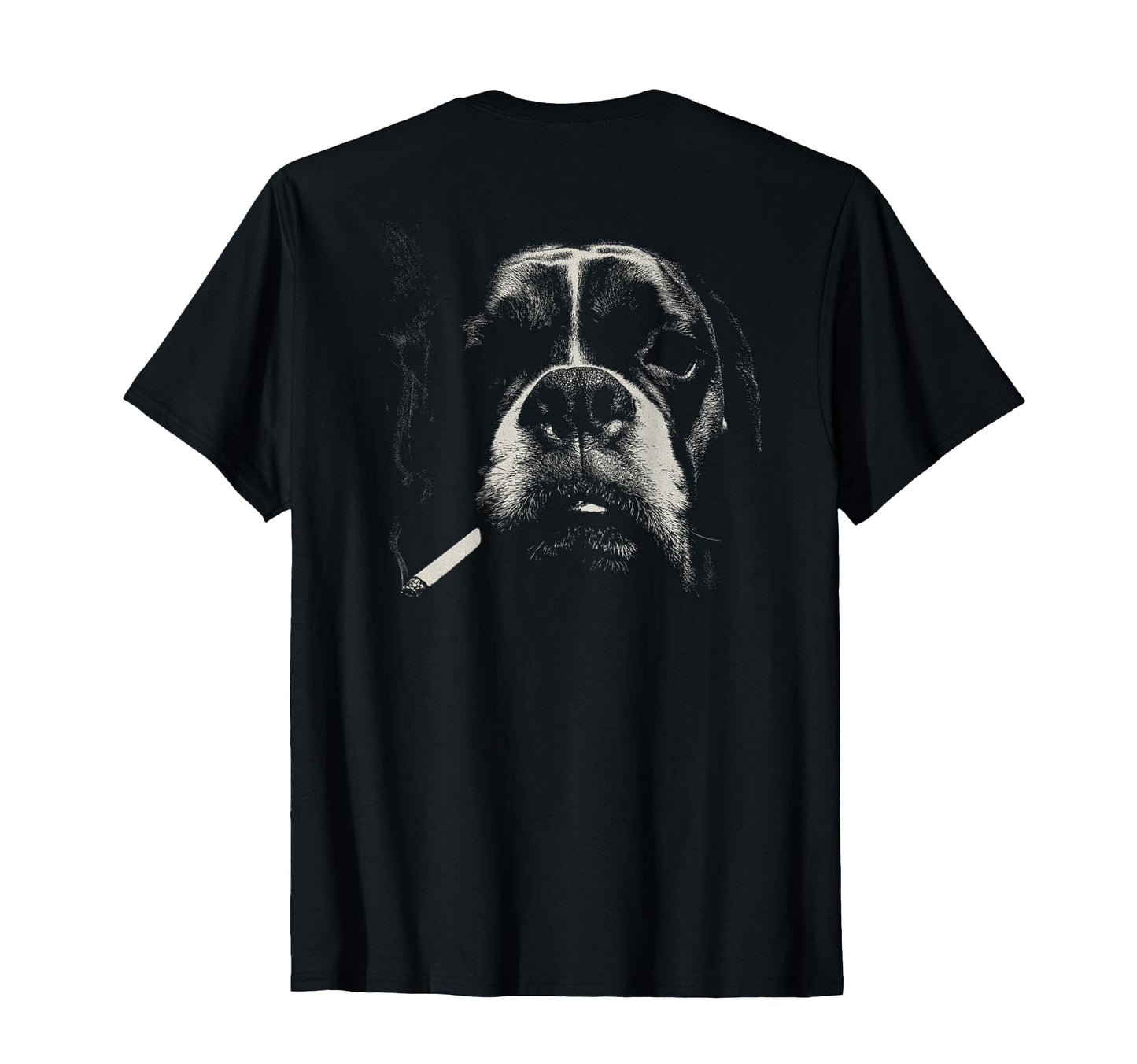 Boxer Smoking Cigarette Grunge Meme 90S T-Shirt - Trendy Graphic Men Women - T-Shirt, Sweatshirt, Hoodie
