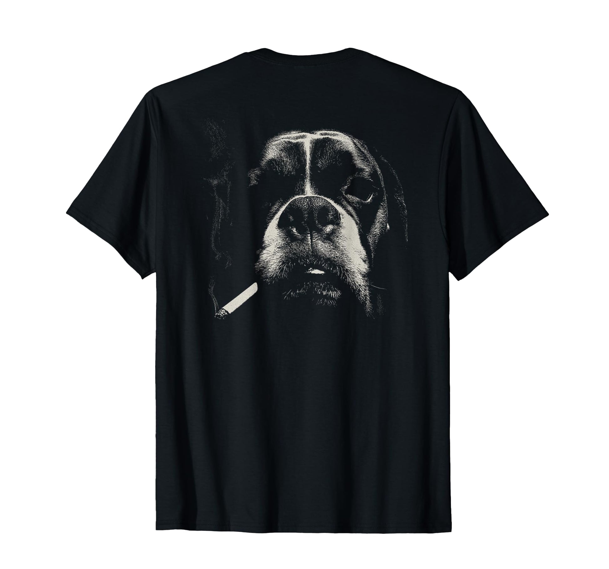 Boxer Smoking Cigarette Grunge Meme 90S T-Shirt - Trendy Graphic Men Women - T-Shirt, Sweatshirt, Hoodie