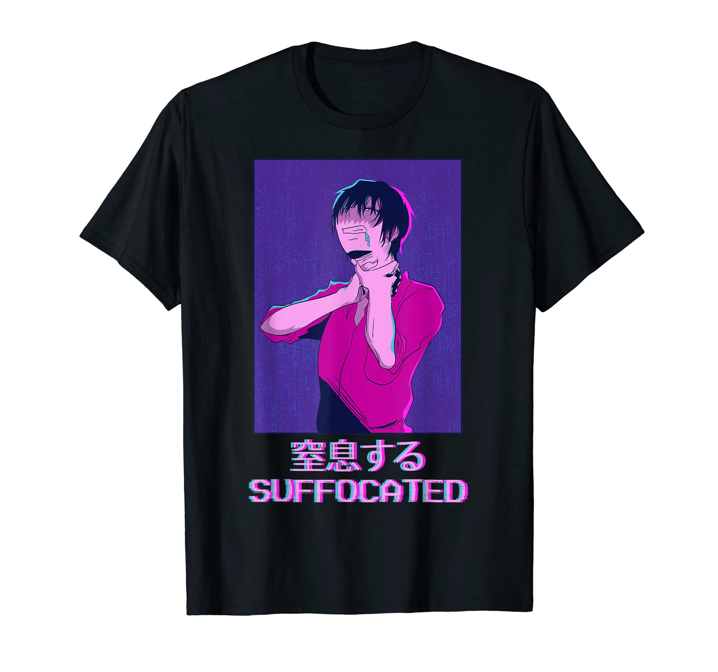Emo Anime Goth Japanese Vaporwave T-Shirt - Streetwear Style Unisex - T-Shirt, Sweatshirt, Hoodie