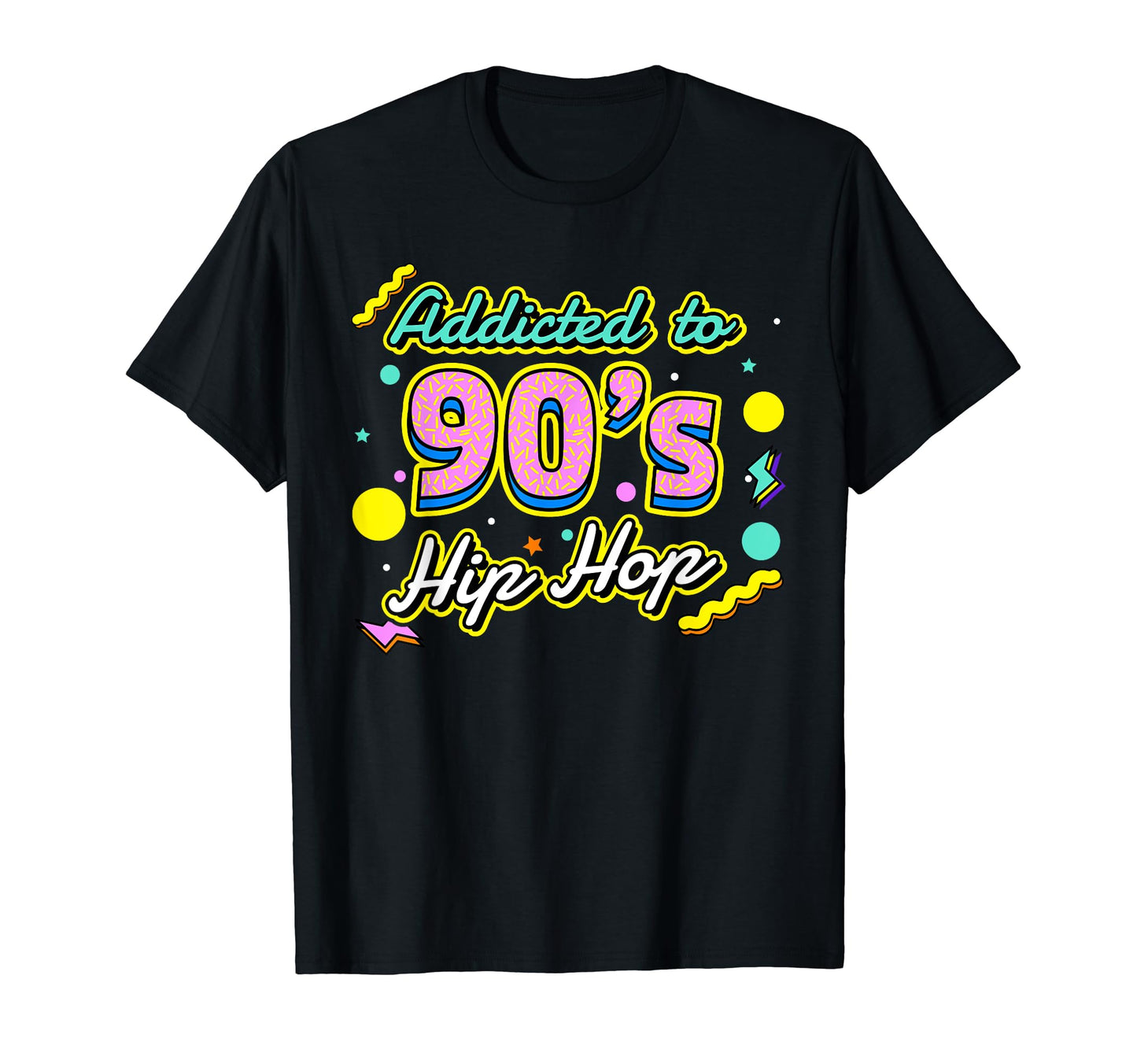 90S Hip Hop Rap Music Nostalgia Old T-Shirt - Custom Art Print Unisex - T-Shirt, Sweatshirt, Hoodie
