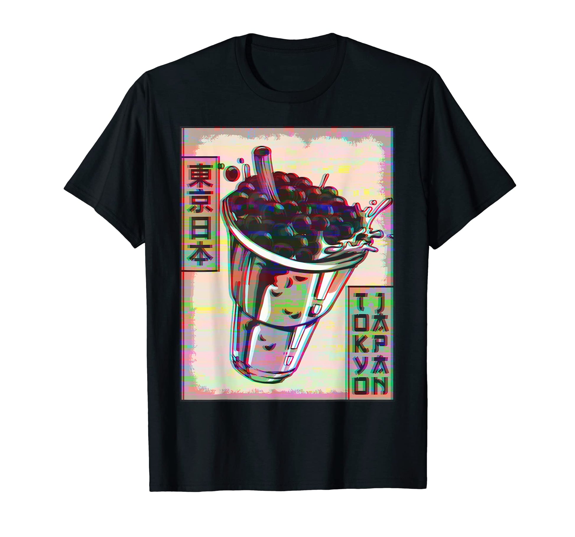 Boba Tea Bubble Tea Tokyo Japan T-Shirt - Fun Novelty Design Unisex - T-Shirt, Sweatshirt, Hoodie