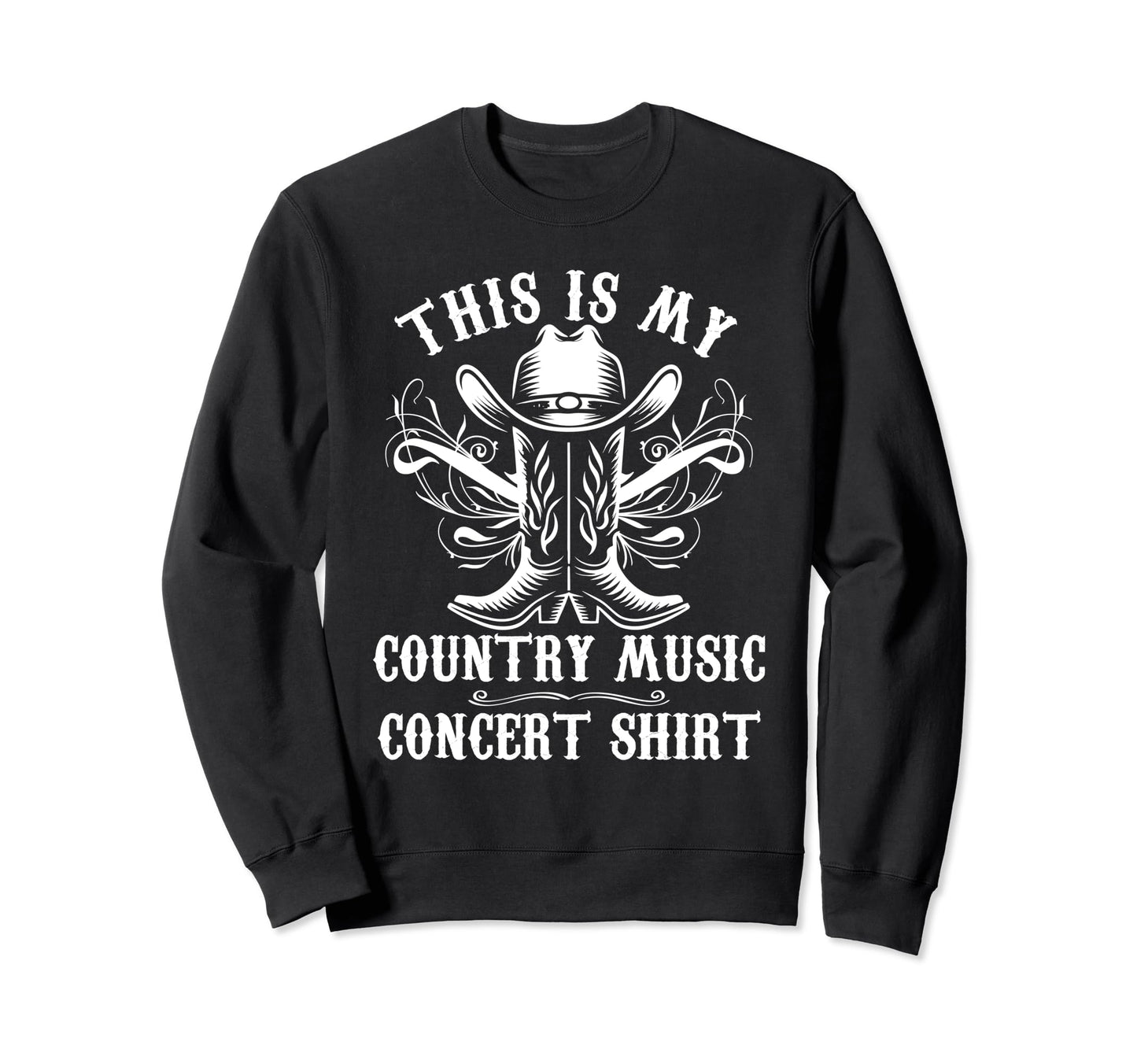 Country Concert Western Country Music Sweatshirt - Aesthetic Graphic Unisex - T-Shirt, Sweatshirt, Hoodie