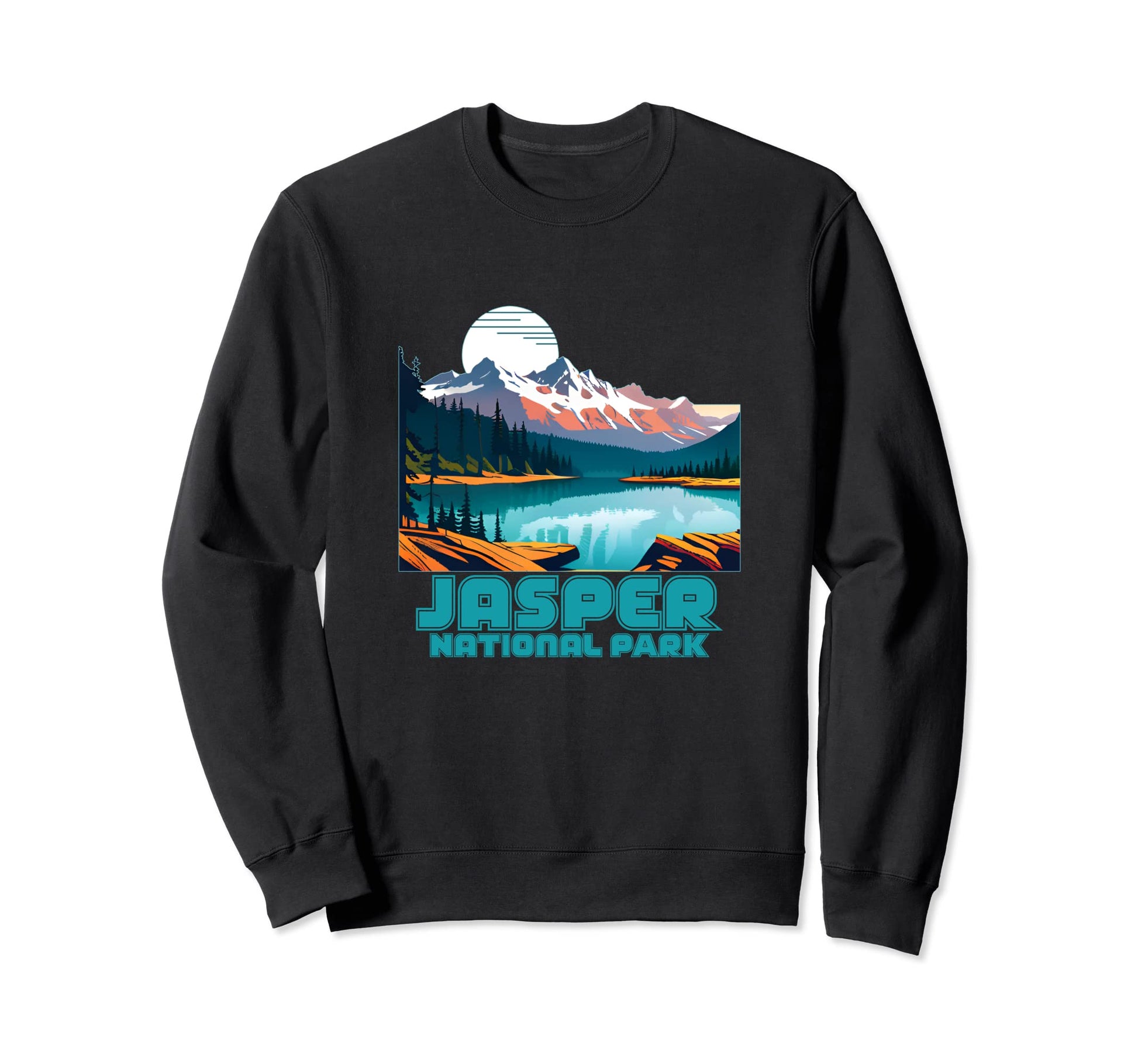 Jasper National Park Souvenir Sweatshirt - Trendy Graphic Men Women - T-Shirt, Sweatshirt, Hoodie