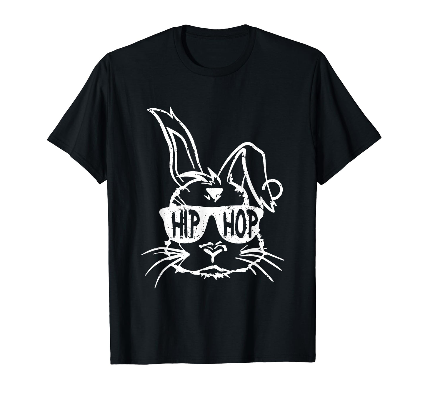 Hip Hop Bunny Old School Rap Trap T-Shirt - Minimalist Print for Adults - T-Shirt, Sweatshirt, Hoodie