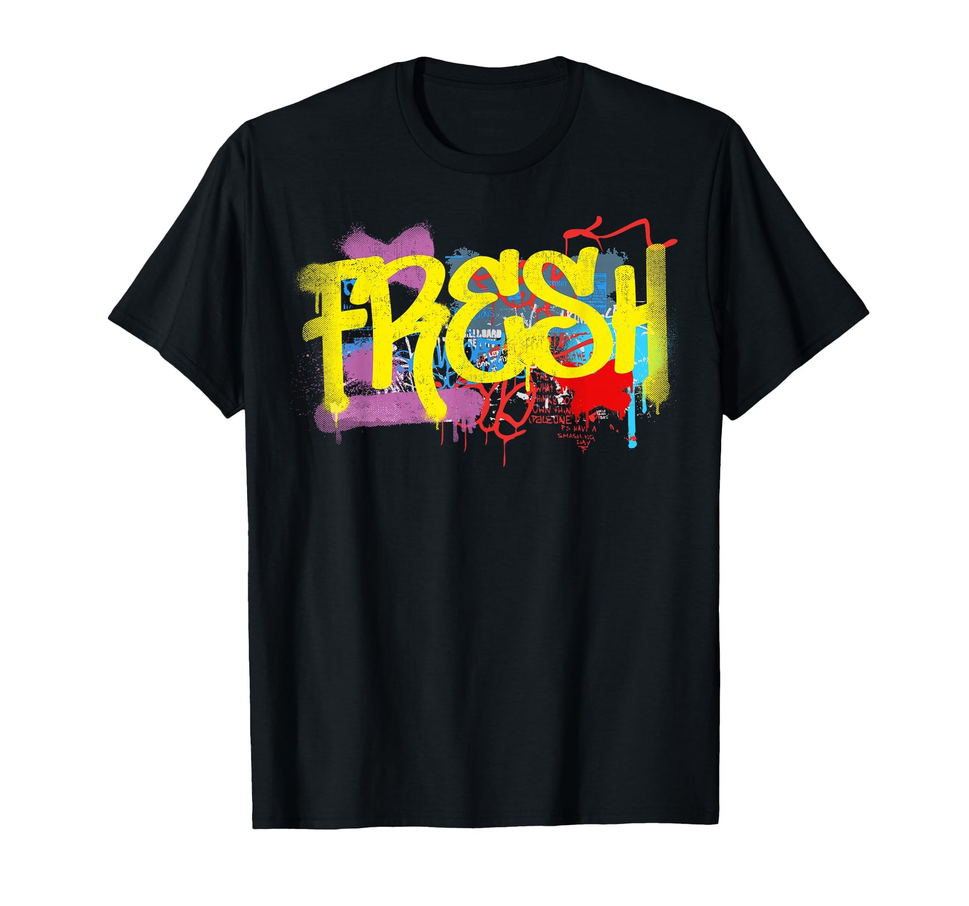 Fresh 80S 90S Hip Hop Rap Old T-Shirt - Aesthetic Graphic for Adults - T-Shirt, Sweatshirt, Hoodie