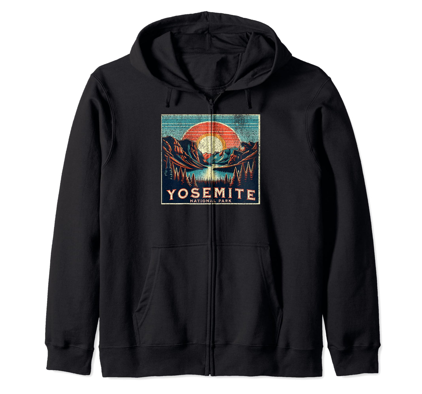 Yosemite National Park California Usa T-Shirt - Unique Graphic Unisex - T-Shirt, Sweatshirt, Hoodie