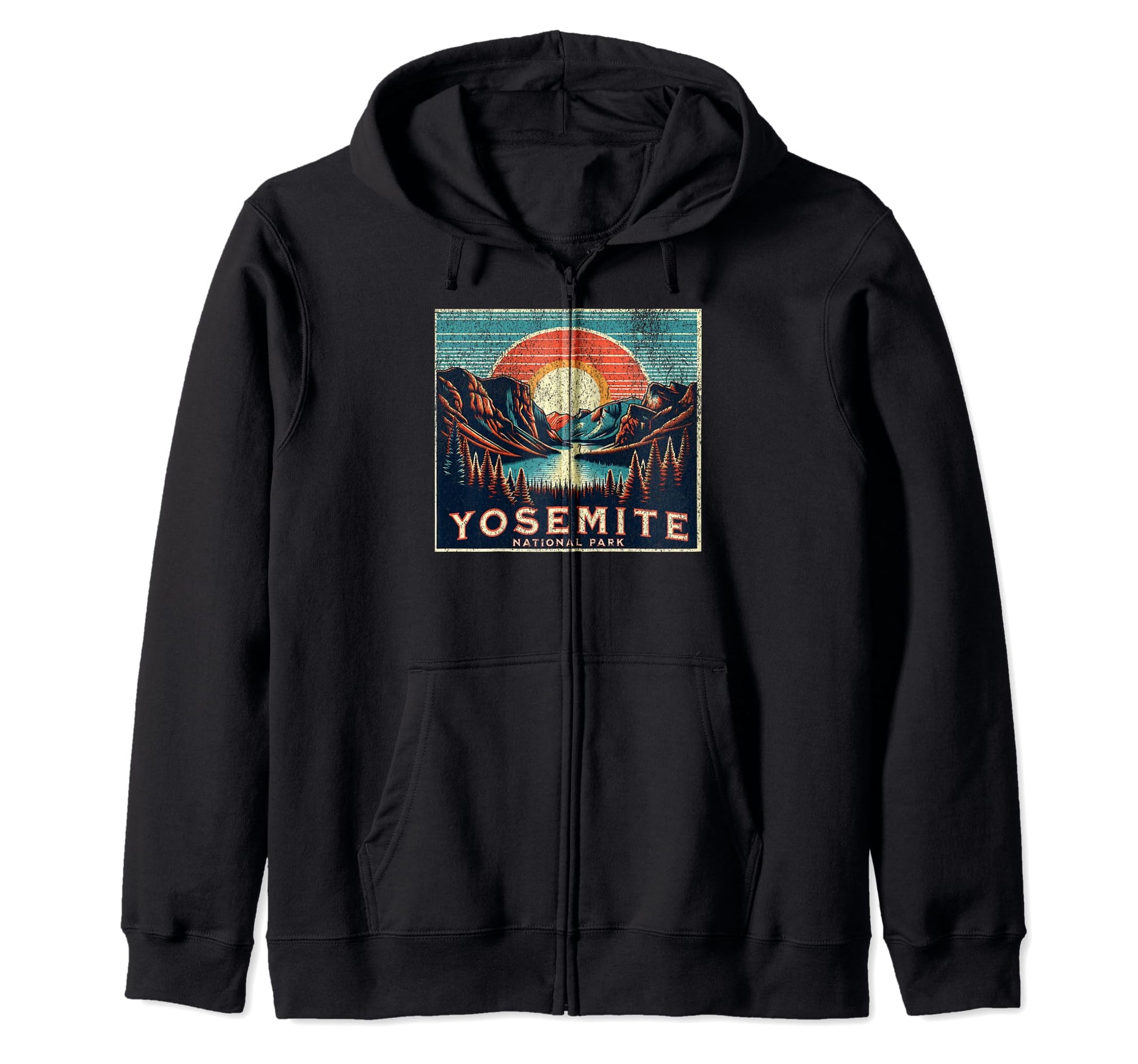 Yosemite National Park California Usa T-Shirt - Unique Graphic Unisex - T-Shirt, Sweatshirt, Hoodie