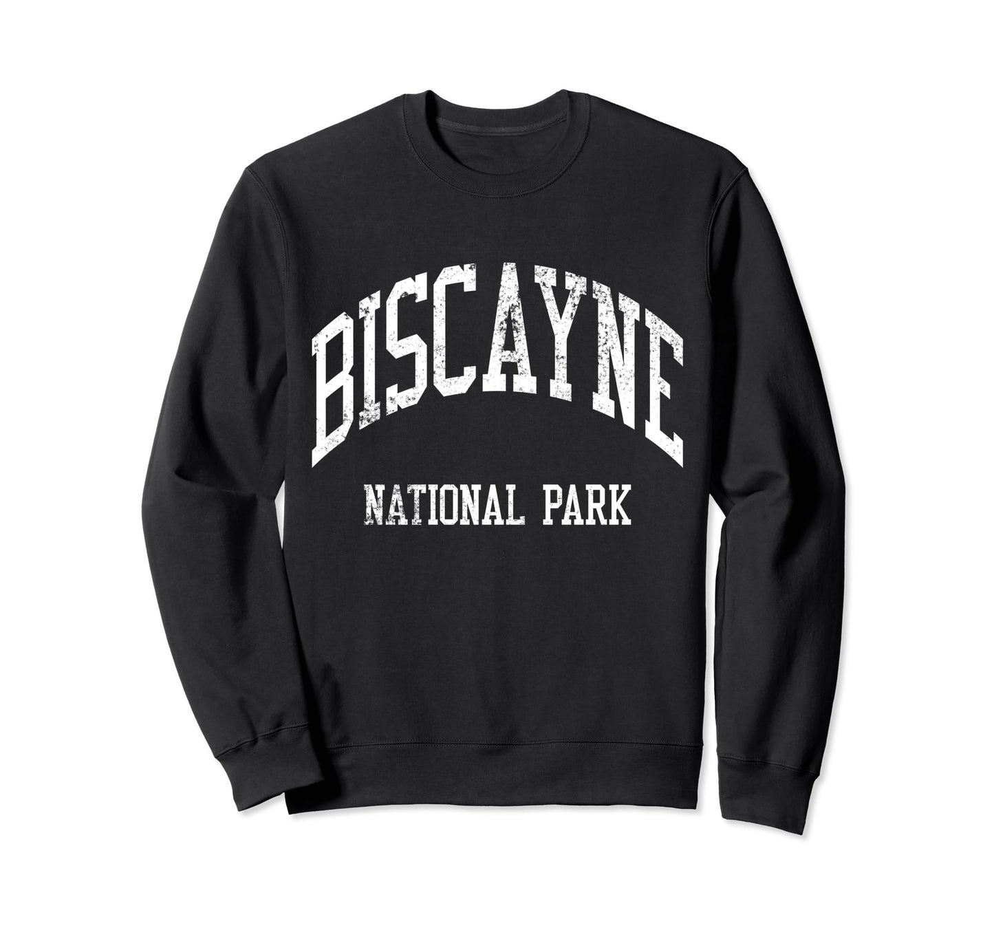 Biscayne National Park 70S College Sweatshirt - Unique Graphic for Adults - T-Shirt, Sweatshirt, Hoodie