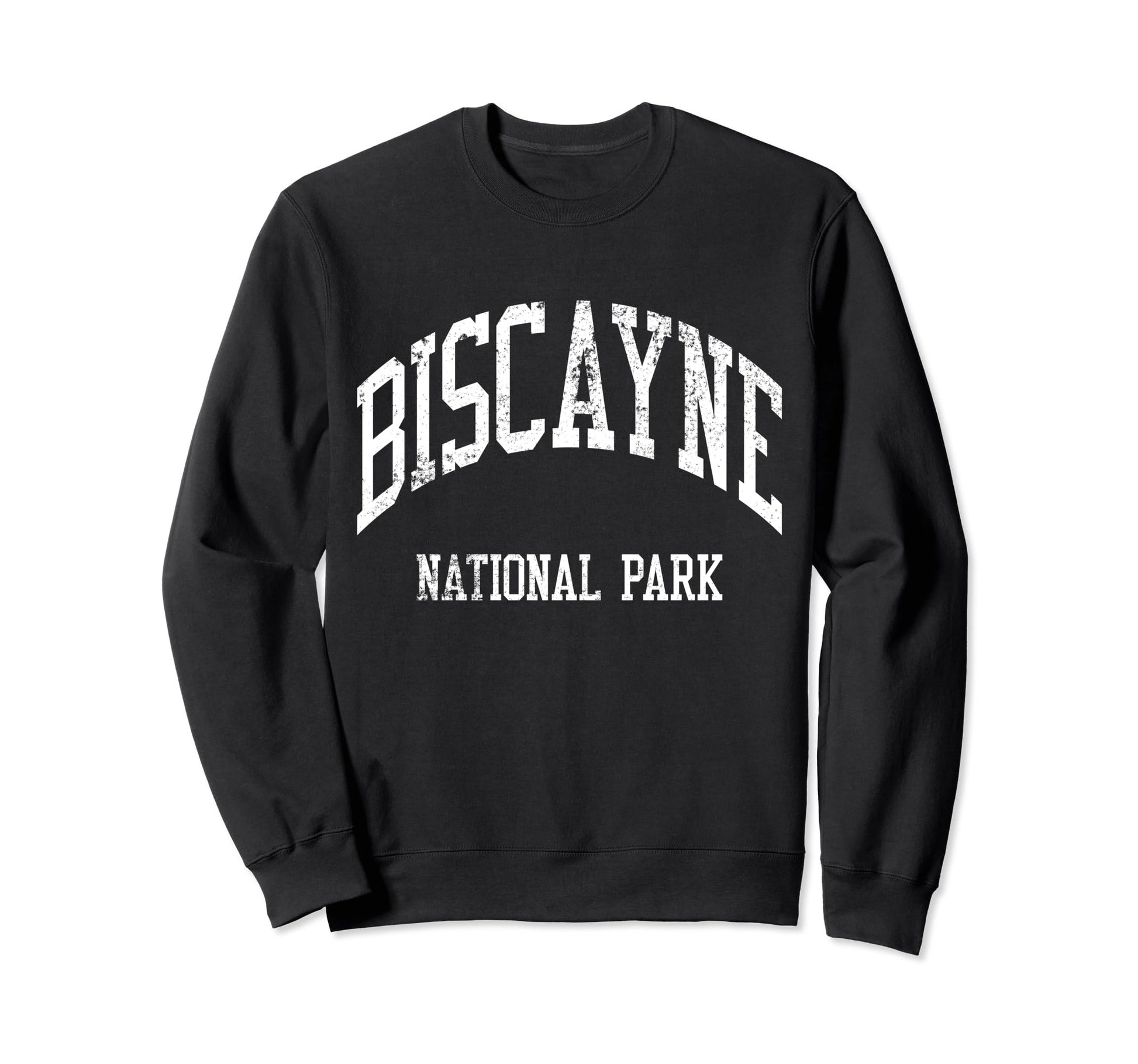 Biscayne National Park 70S College Sweatshirt - Unique Graphic for Adults - T-Shirt, Sweatshirt, Hoodie