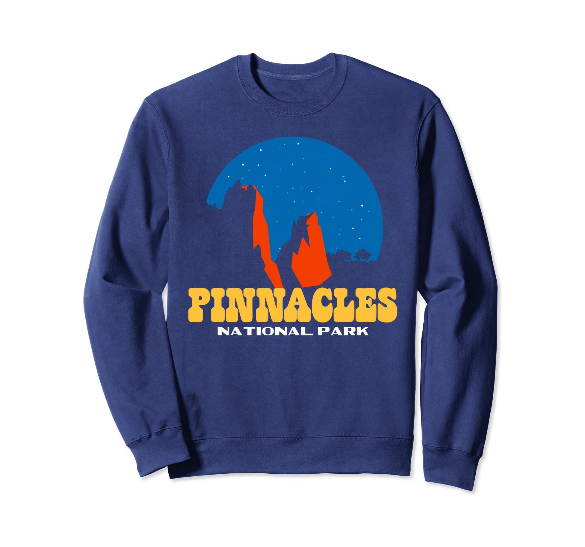 Pinnacles National Park 80S Nature Sweatshirt - Graphic Print Men Women - T-Shirt, Sweatshirt, Hoodie