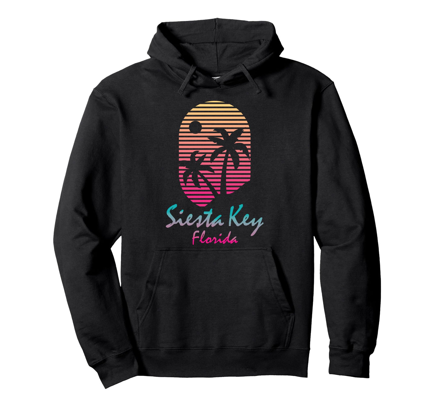 Siesta Key Florida Beach Vacation Hoodie - Fun Novelty Design Men Women - T-Shirt, Sweatshirt, Hoodie