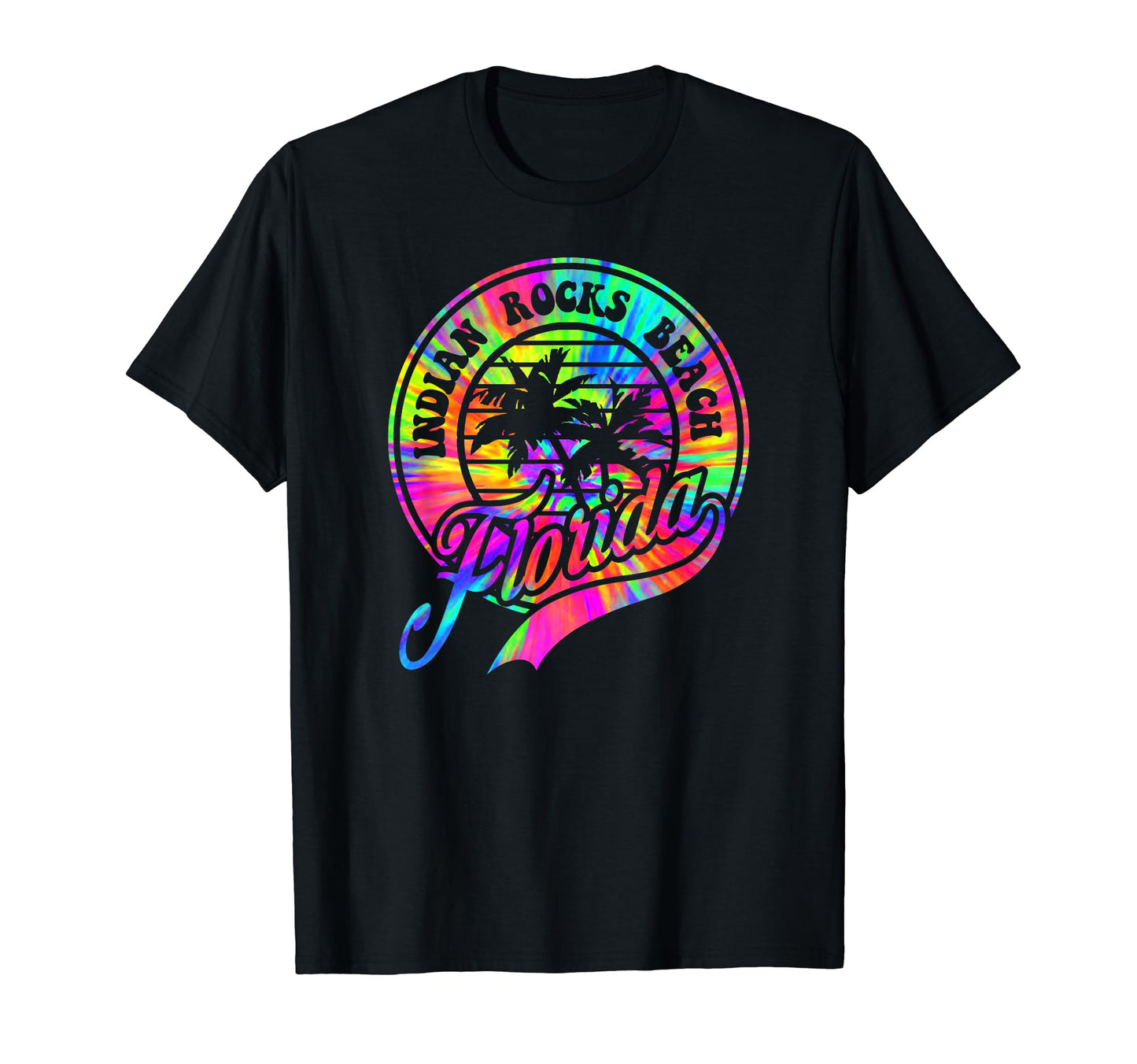 Indian Rocks Beach Tie Dye Color Blast T-Shirt - Unique Graphic Unisex - T-Shirt, Sweatshirt, Hoodie