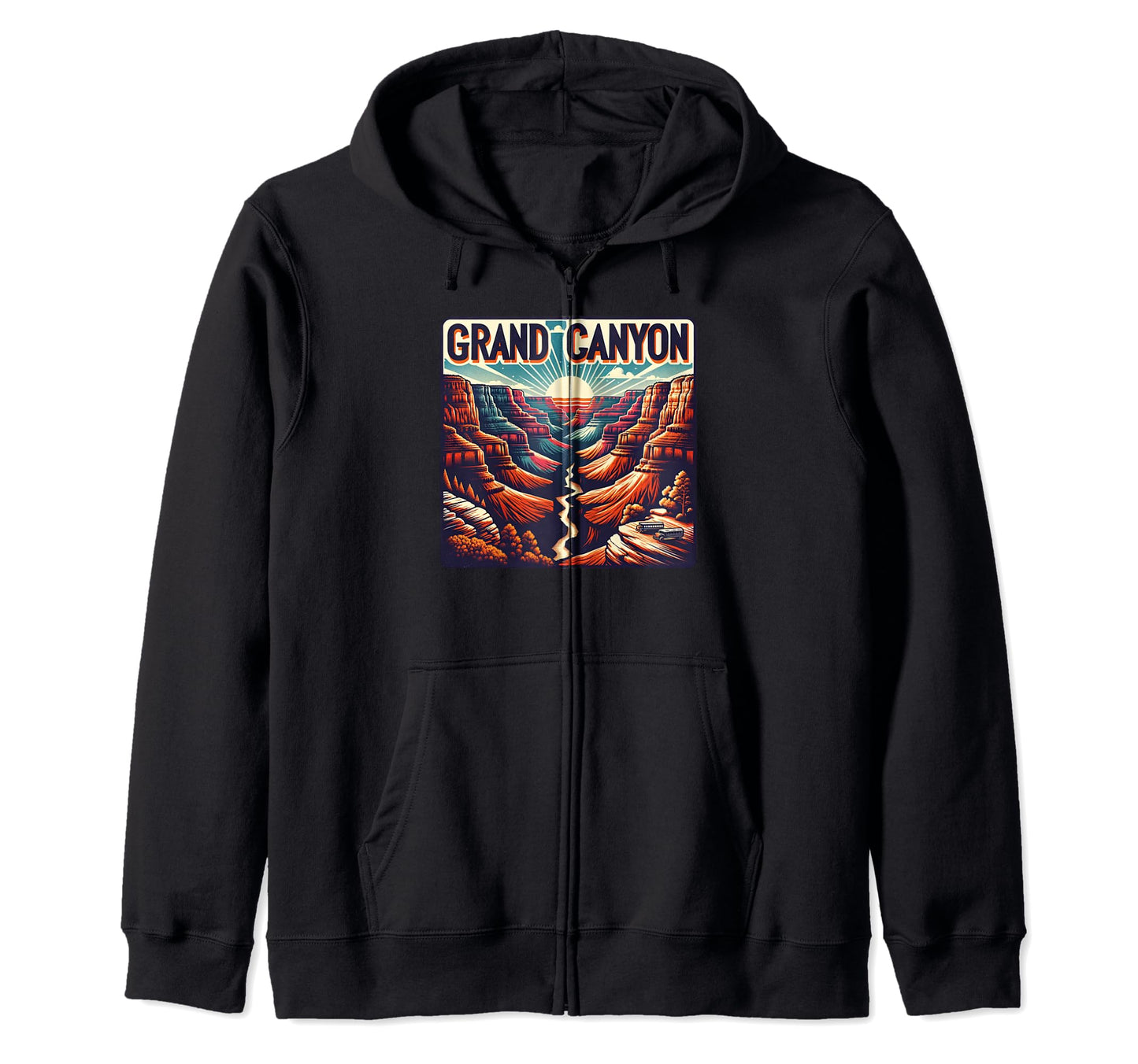 Grand Canyon National Park Arizona Sweatshirt - Graphic Print for Adults - T-Shirt, Sweatshirt, Hoodie