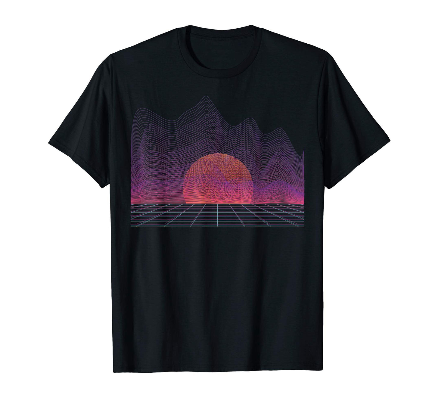 Retrowave Synthwave Vaporwave T-Shirt - Fun Novelty Design for Adults - T-Shirt, Sweatshirt, Hoodie