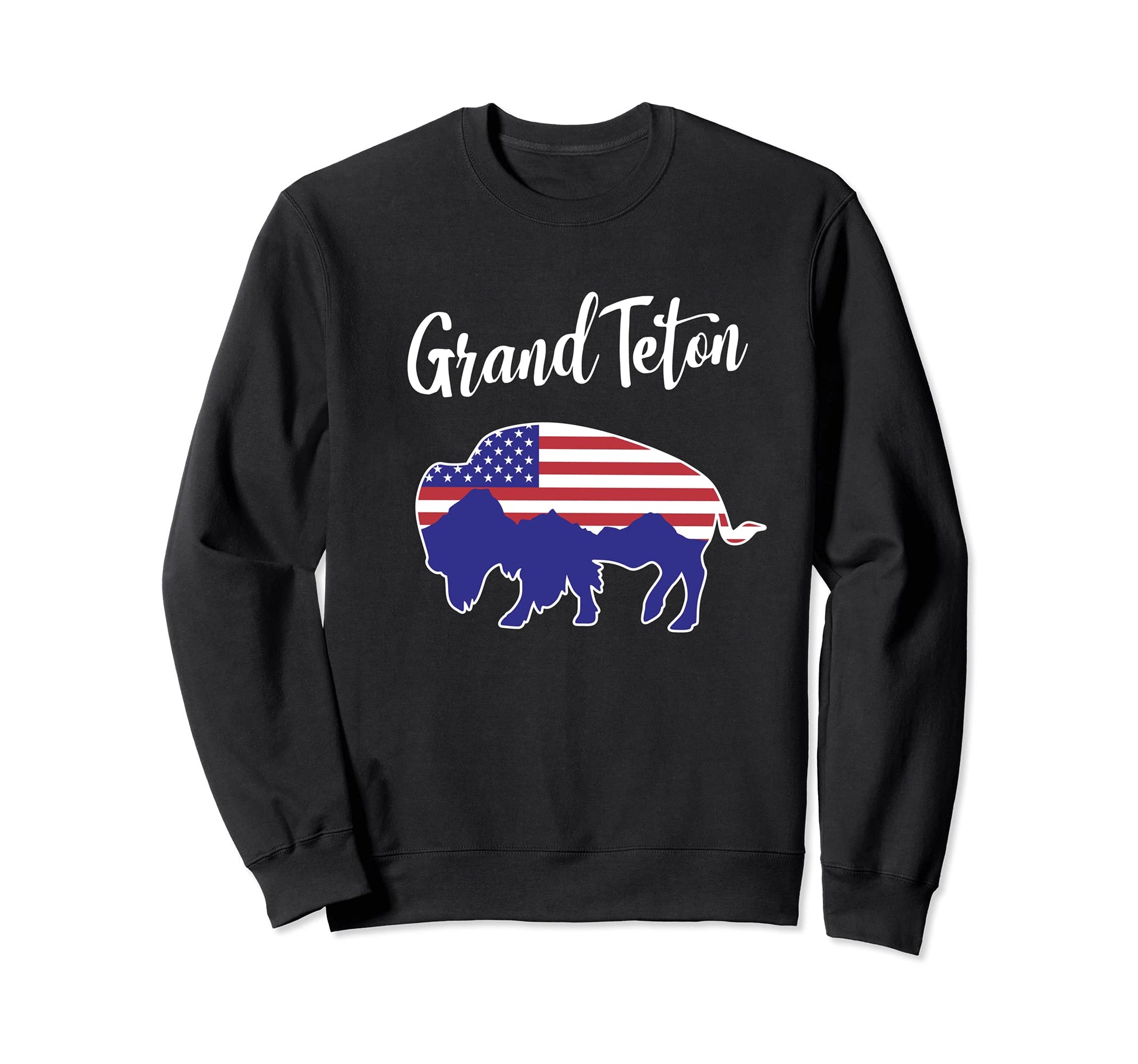 Grand Teton Wyoming National Sweatshirt - Aesthetic Graphic for Adults - T-Shirt, Sweatshirt, Hoodie
