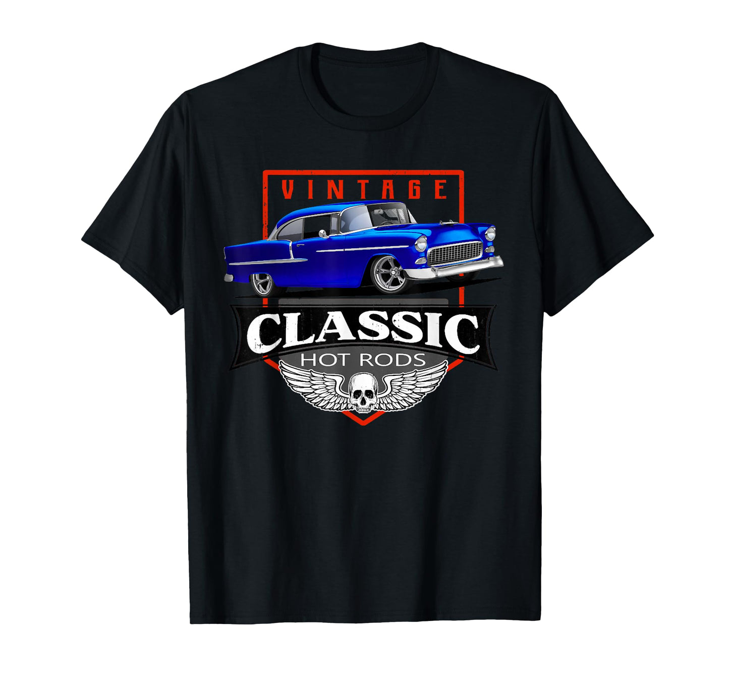 1955 55 56 57 Bel Air Silhouette Old Hot T-Shirt - Minimalist Print Unisex - T-Shirt, Sweatshirt, Hoodie