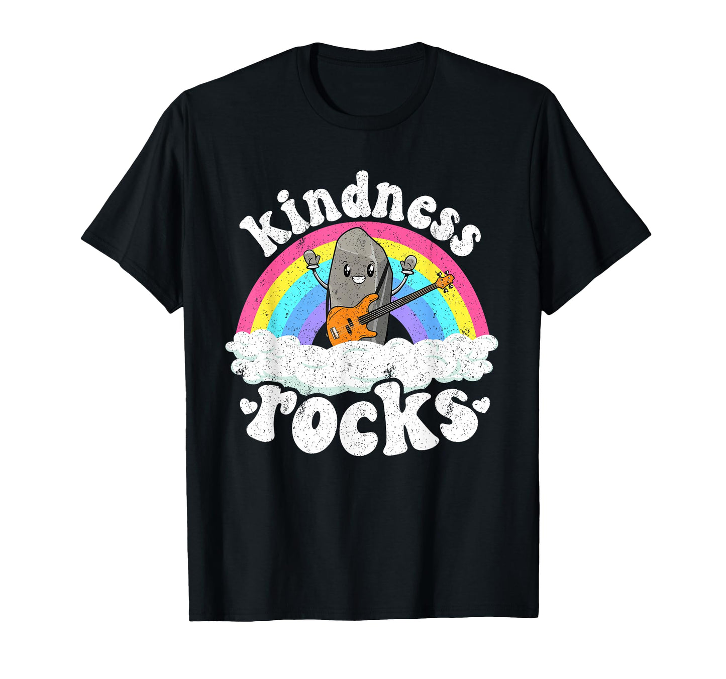 Anti Bullying Rainbow Music Teacher T-Shirt - Casual Everyday Wear Unisex - T-Shirt, Sweatshirt, Hoodie
