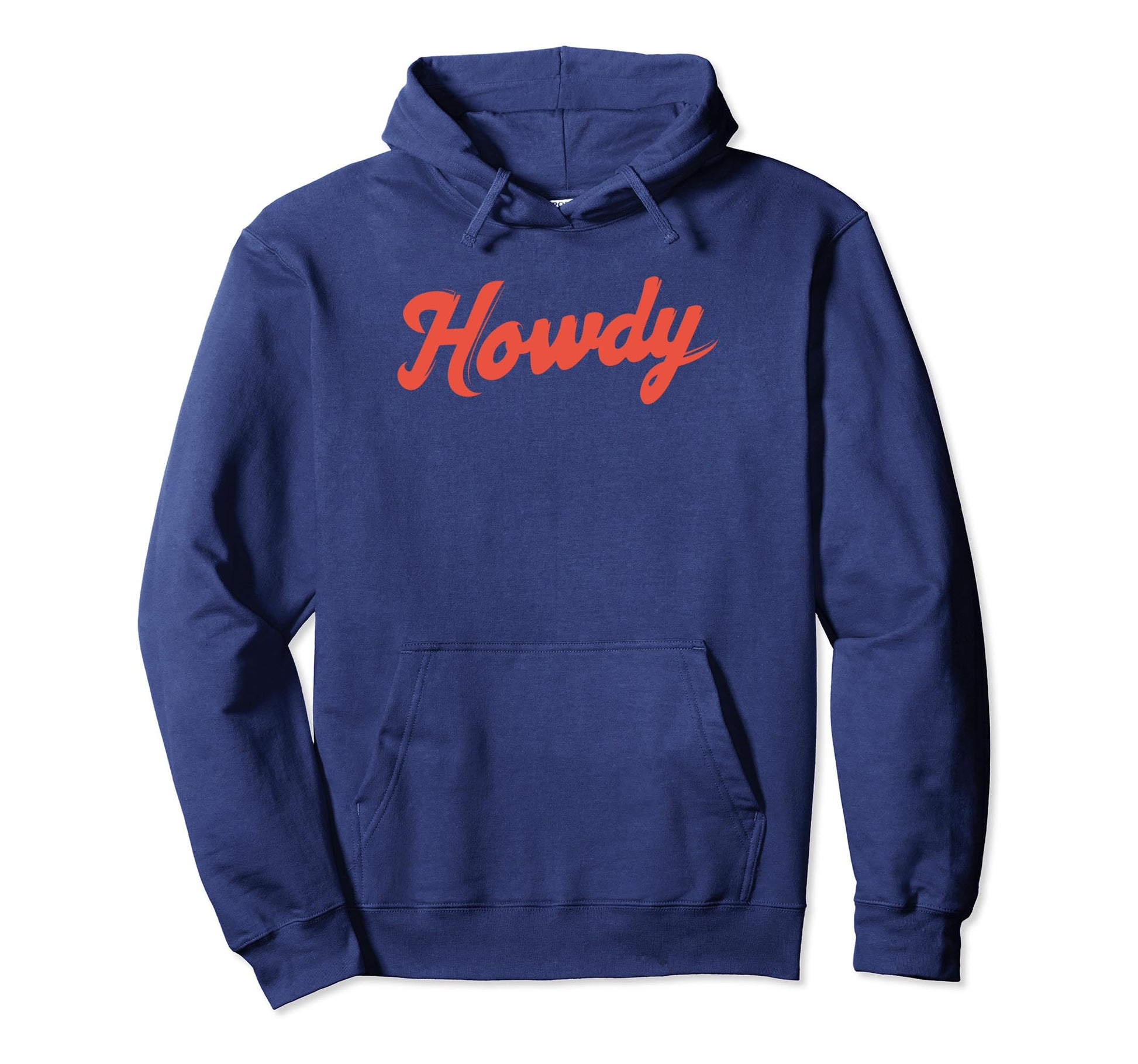 Howdy Country Western Typography Hoodie - Minimalist Print for Adults - T-Shirt, Sweatshirt, Hoodie