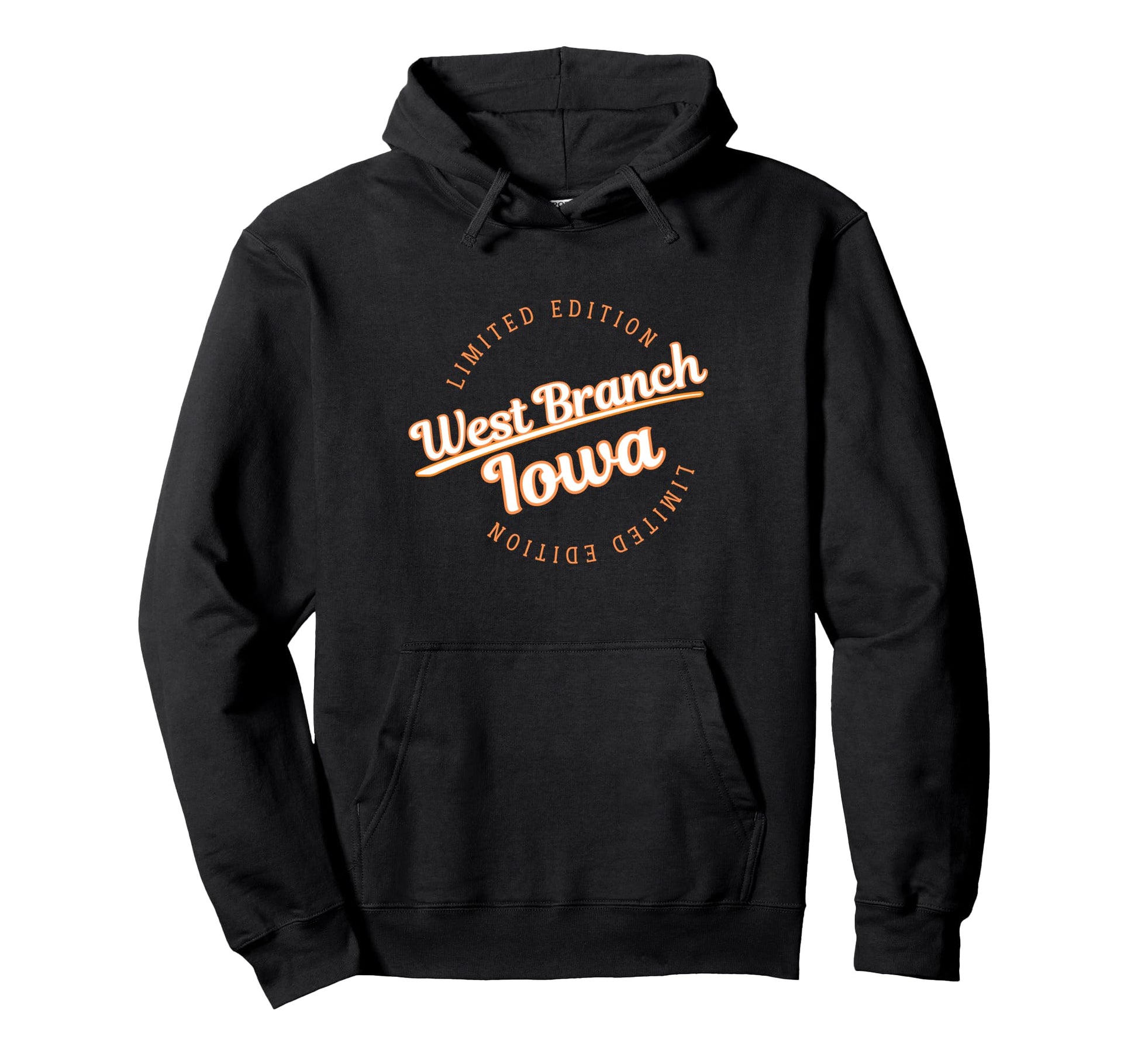 Athletic West Branch Ia Hoodie - Custom Art Print for Adults - T-Shirt, Sweatshirt, Hoodie