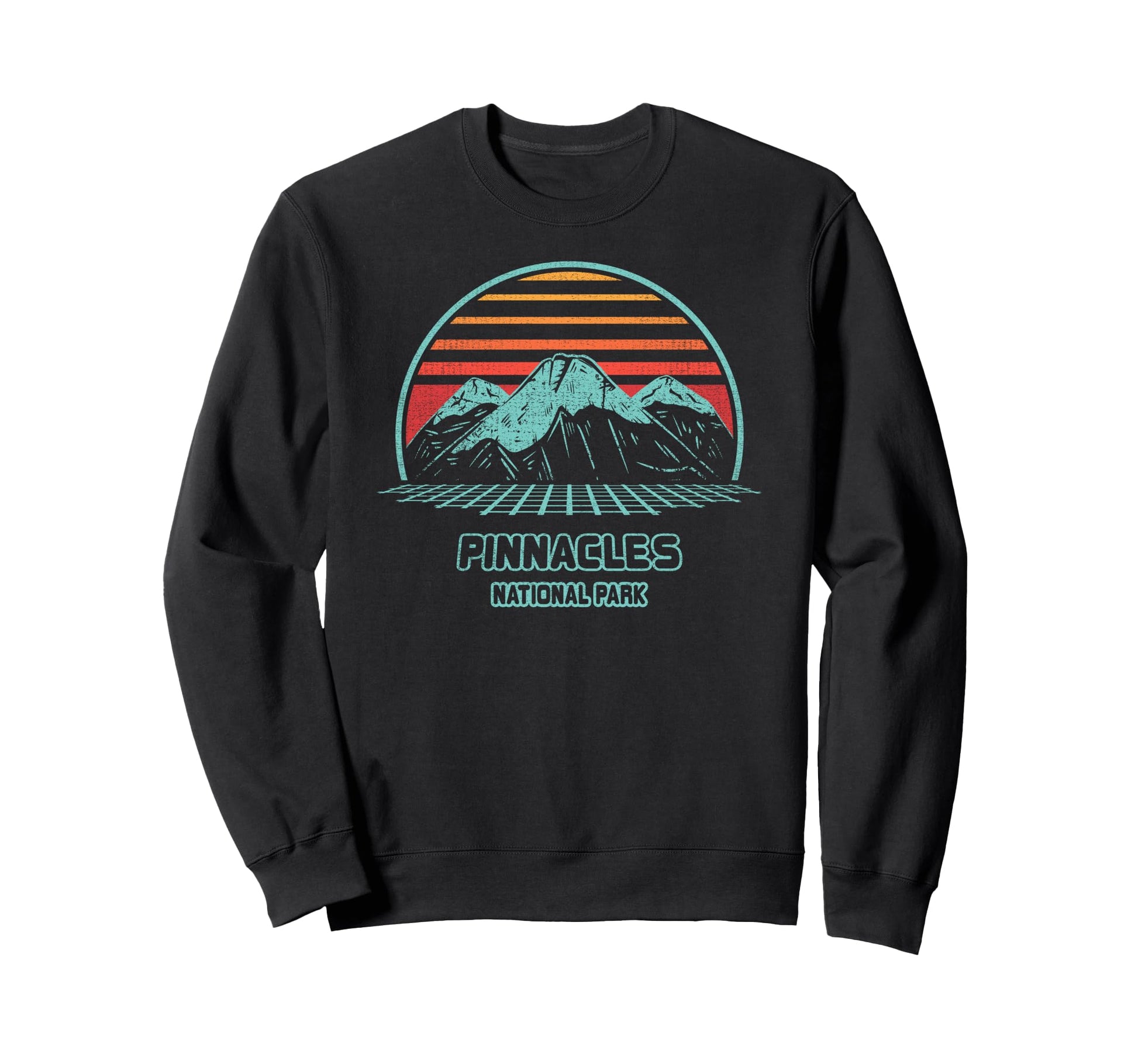 Pinnacles National Park Hiking 80S Sweatshirt - Trendy Graphic Unisex - T-Shirt, Sweatshirt, Hoodie