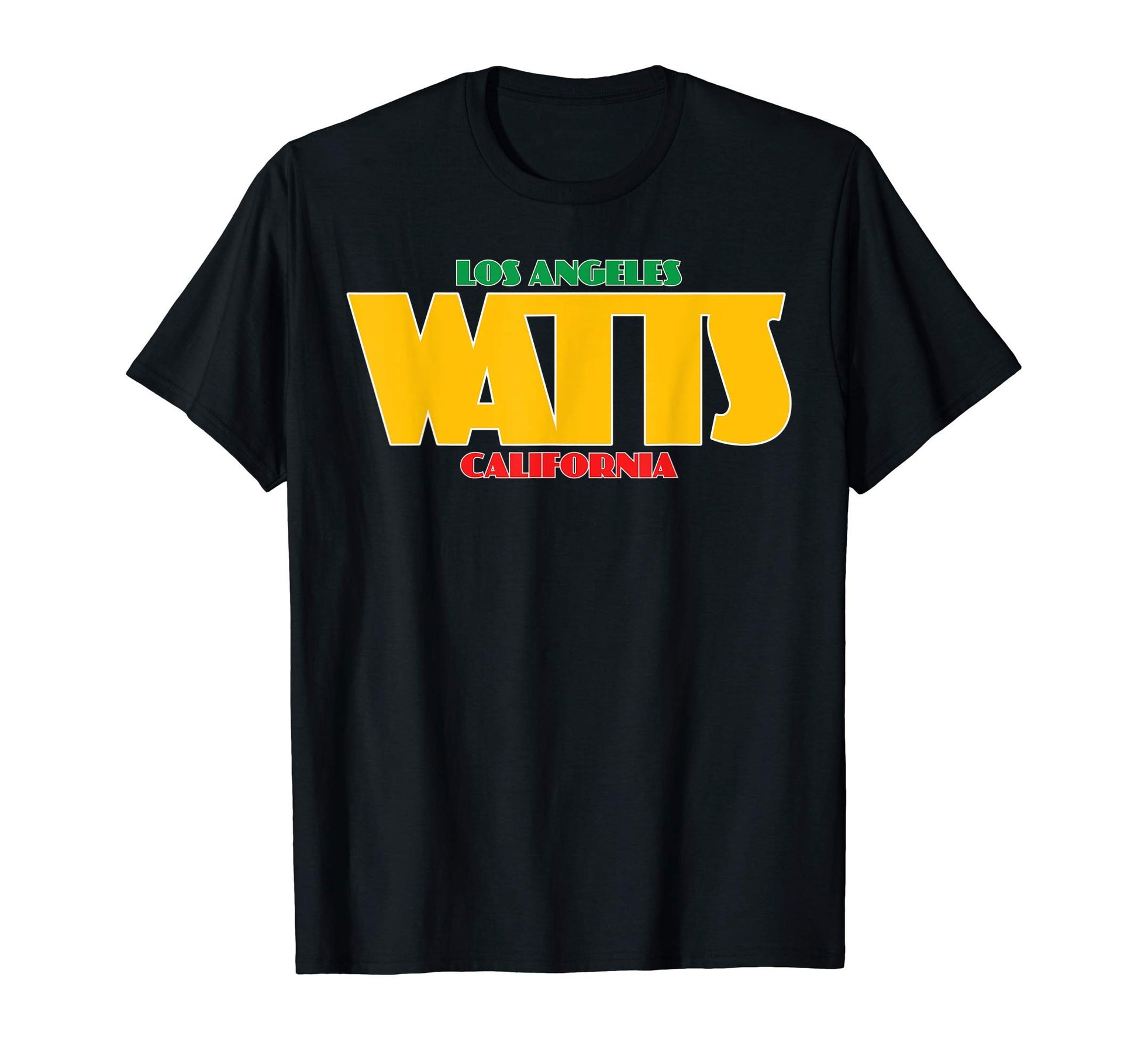 Los Angeles Watts California Usa T-Shirt - Minimalist Print Unisex - T-Shirt, Sweatshirt, Hoodie