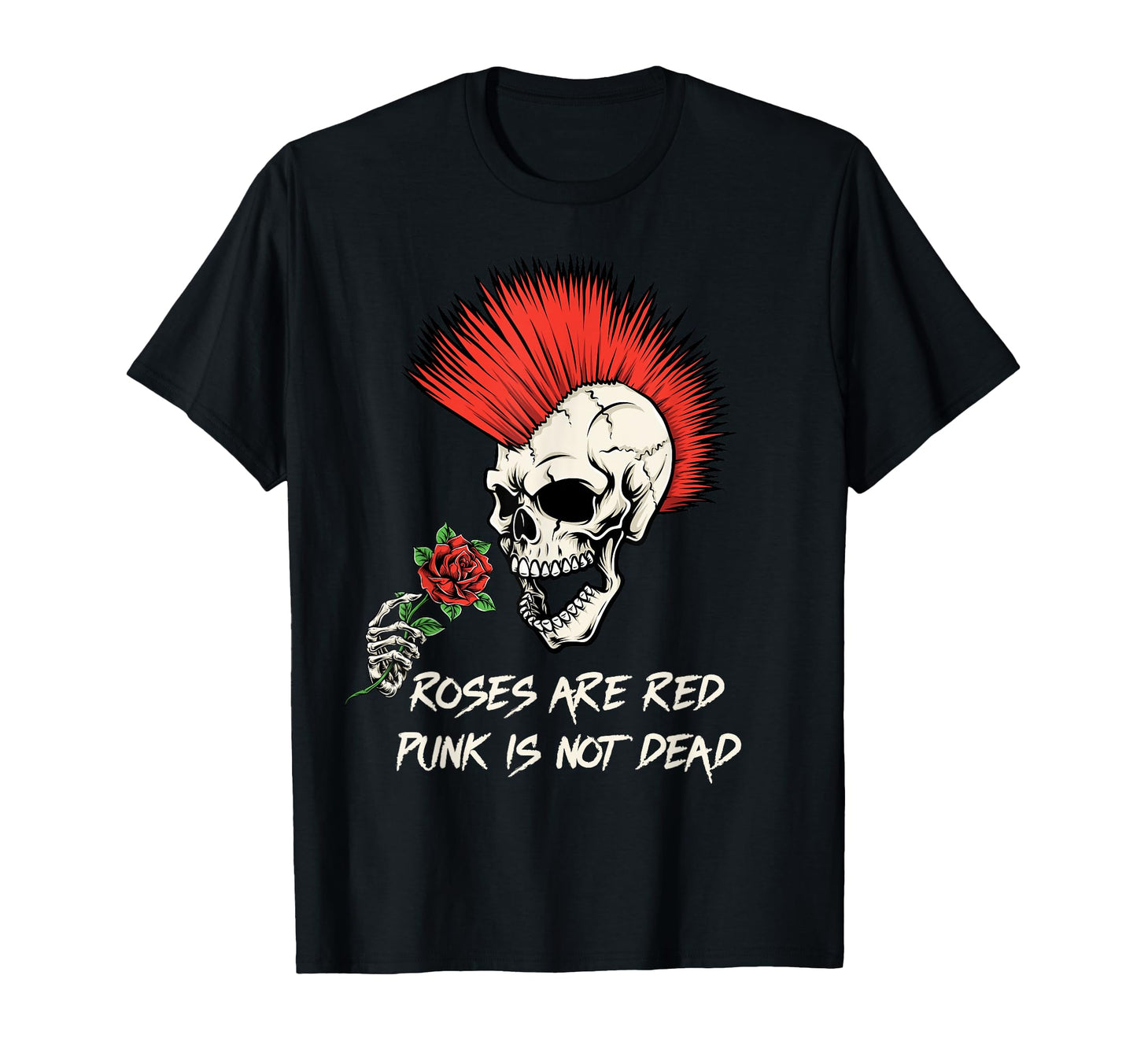Punk Is Not Dead Funny Punk Rock T-Shirt - Custom Art Print for Adults - T-Shirt, Sweatshirt, Hoodie