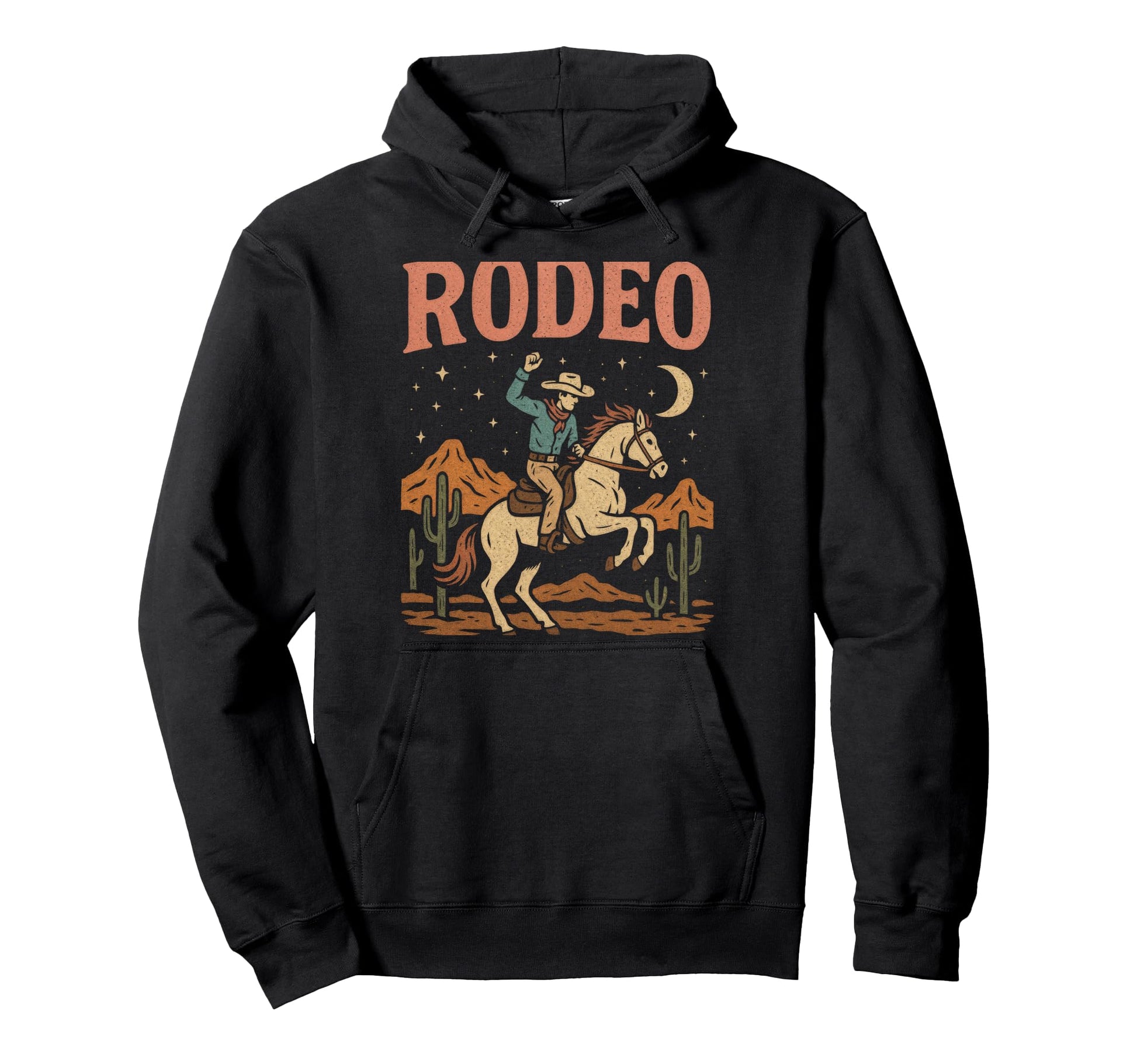Rodeo Cowboy Rodeo Horse Riding Hoodie - Streetwear Style Men Women - T-Shirt, Sweatshirt, Hoodie