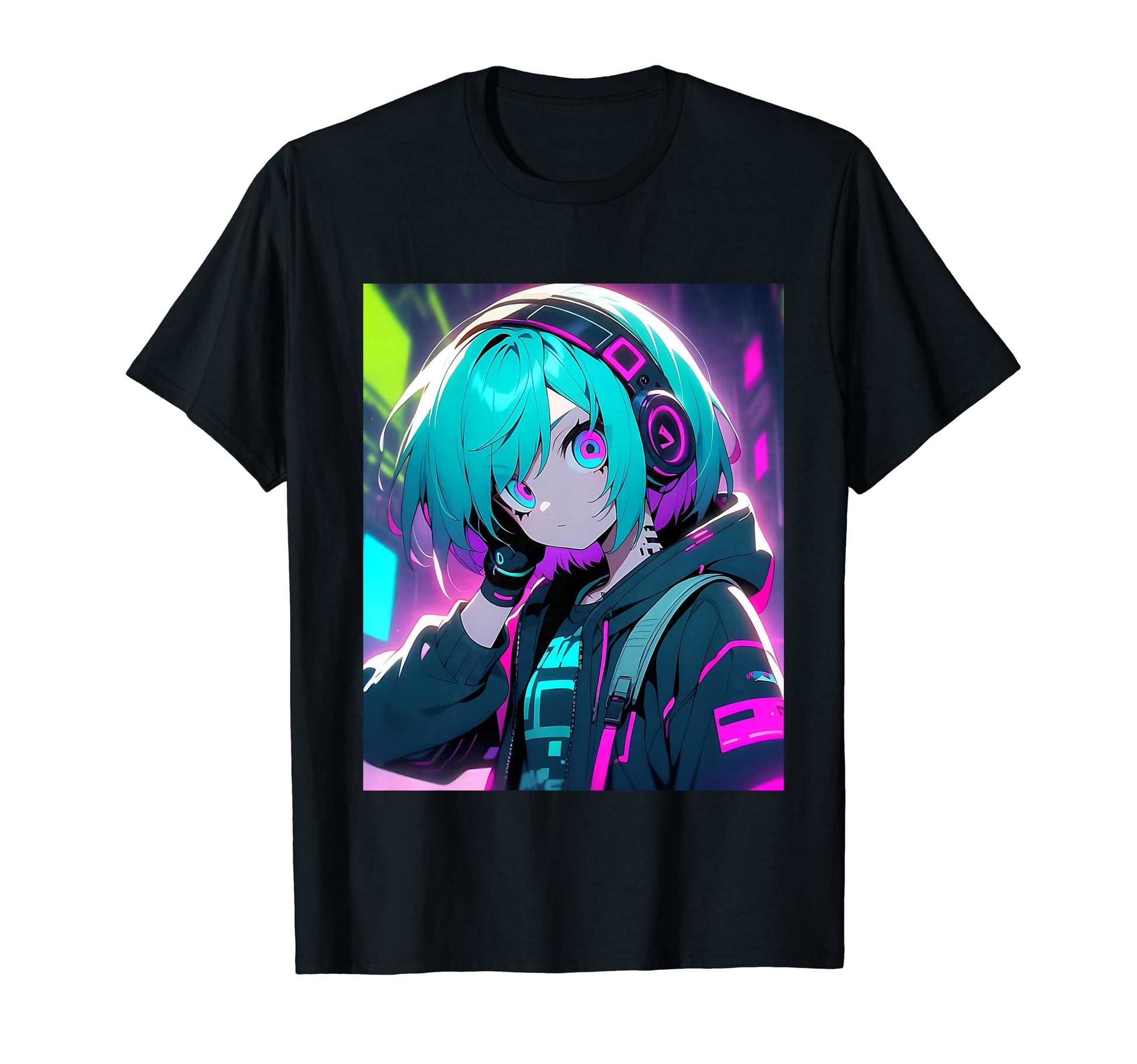 Emo Cyberpunk Japanese Vaporwave T-Shirt - Fun Novelty Design Men Women - T-Shirt, Sweatshirt, Hoodie