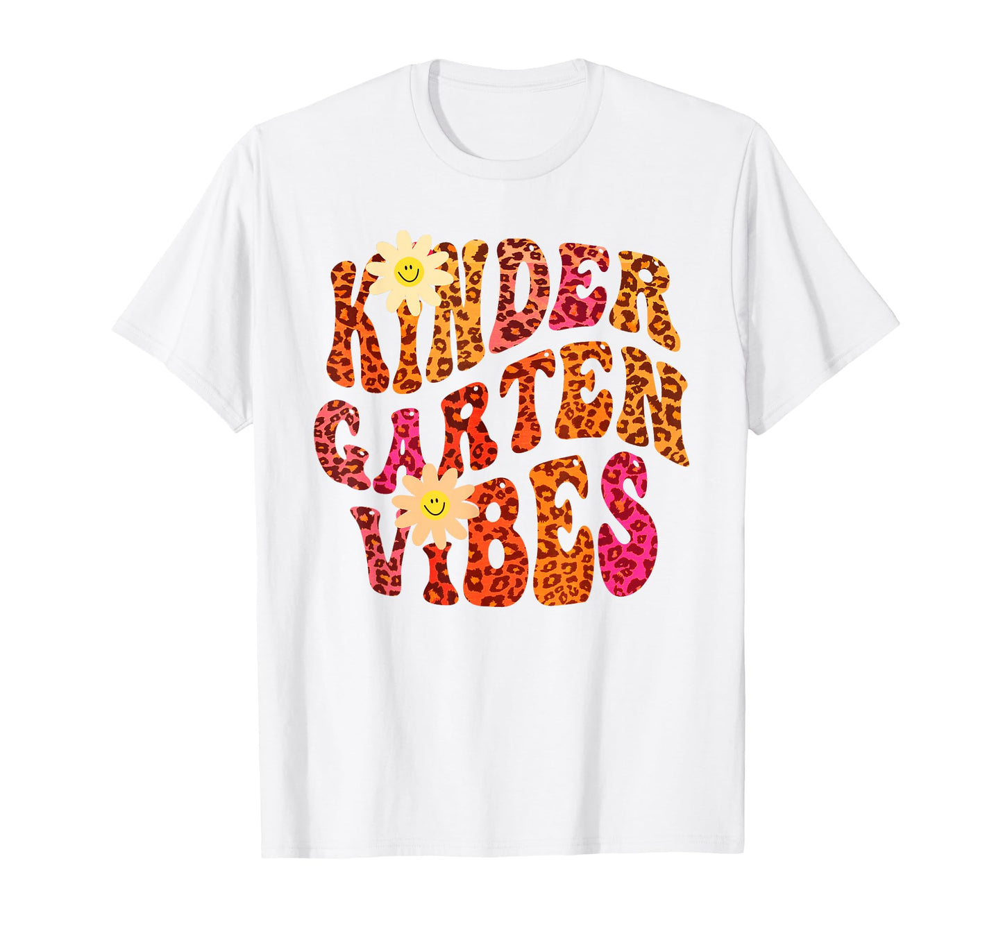 Autumn Kindergarten Vibes Teacher T-Shirt - Fun Novelty Design for Adults - T-Shirt, Sweatshirt, Hoodie