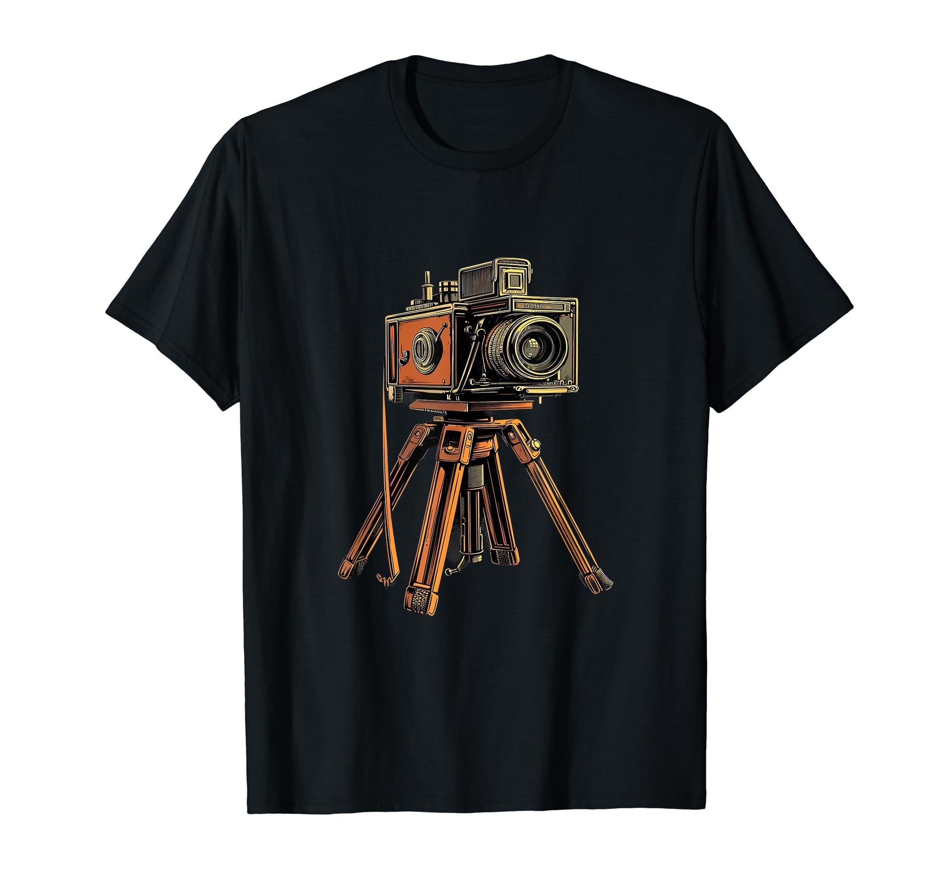 Photography Camera Tripod Photographer T-Shirt - Graphic Print Unisex - T-Shirt, Sweatshirt, Hoodie