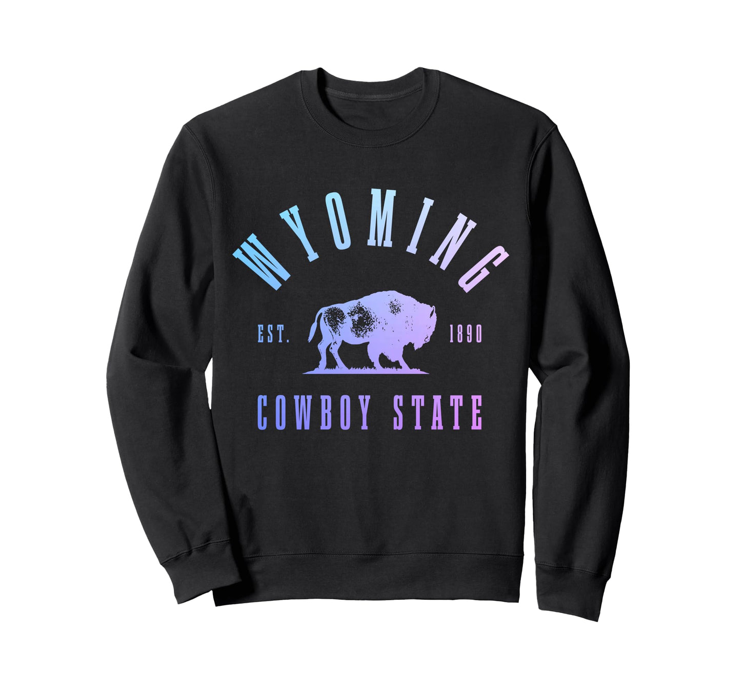 Wyoming East 1890 Cowboy State Sweatshirt - Streetwear Style Men Women - T-Shirt, Sweatshirt, Hoodie