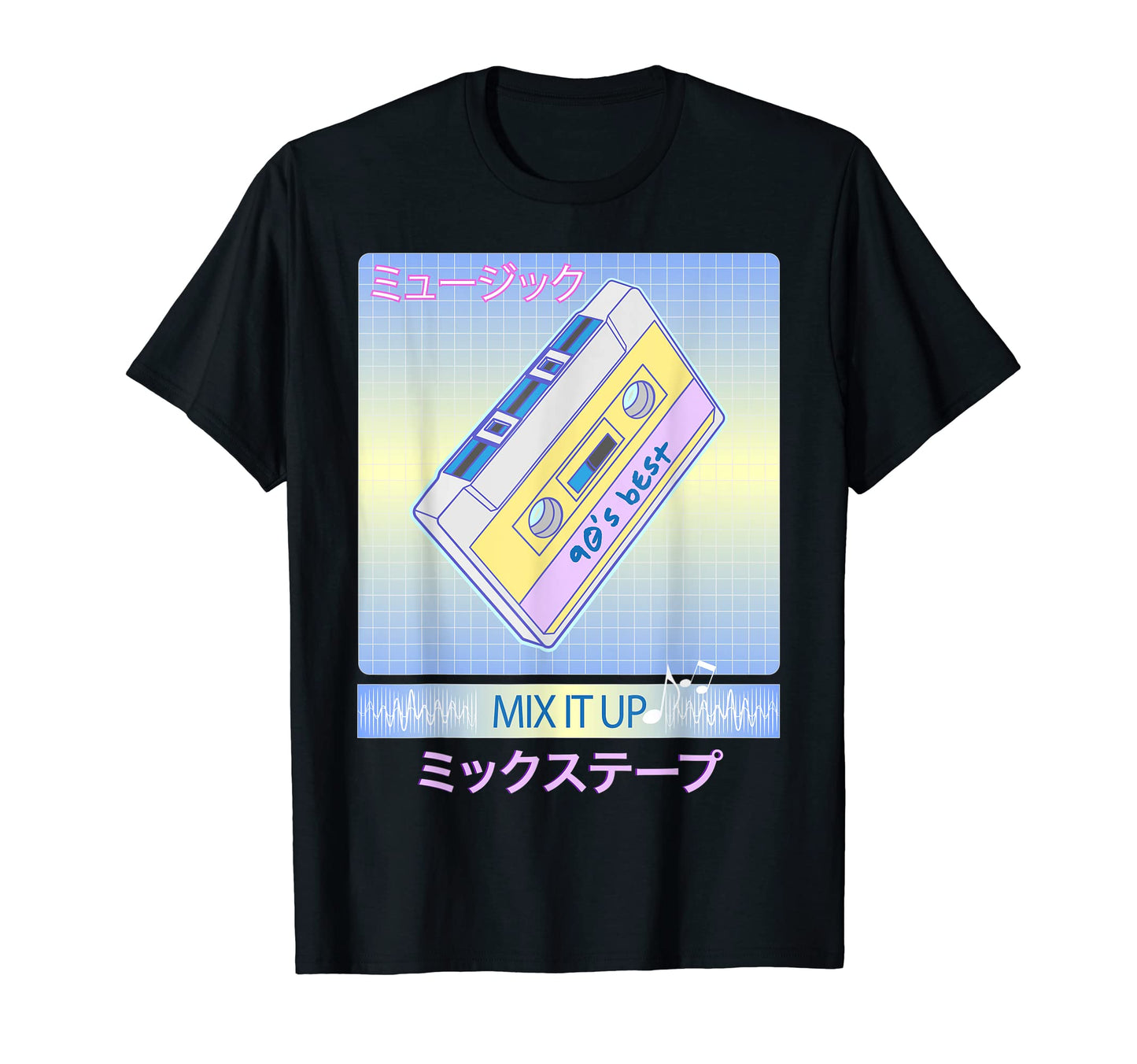 Japanese Aesthetic Vaporwave Art 1990S T-Shirt - Unique Graphic Men Women - T-Shirt, Sweatshirt, Hoodie