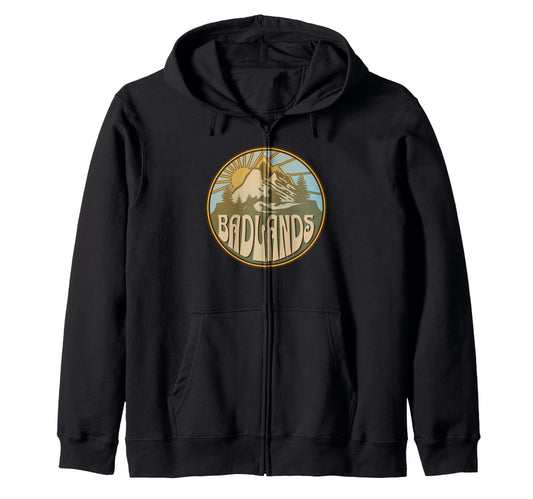 Badlands National Park South Dakota Usa T-Shirt - Graphic Print Unisex - T-Shirt, Sweatshirt, Hoodie