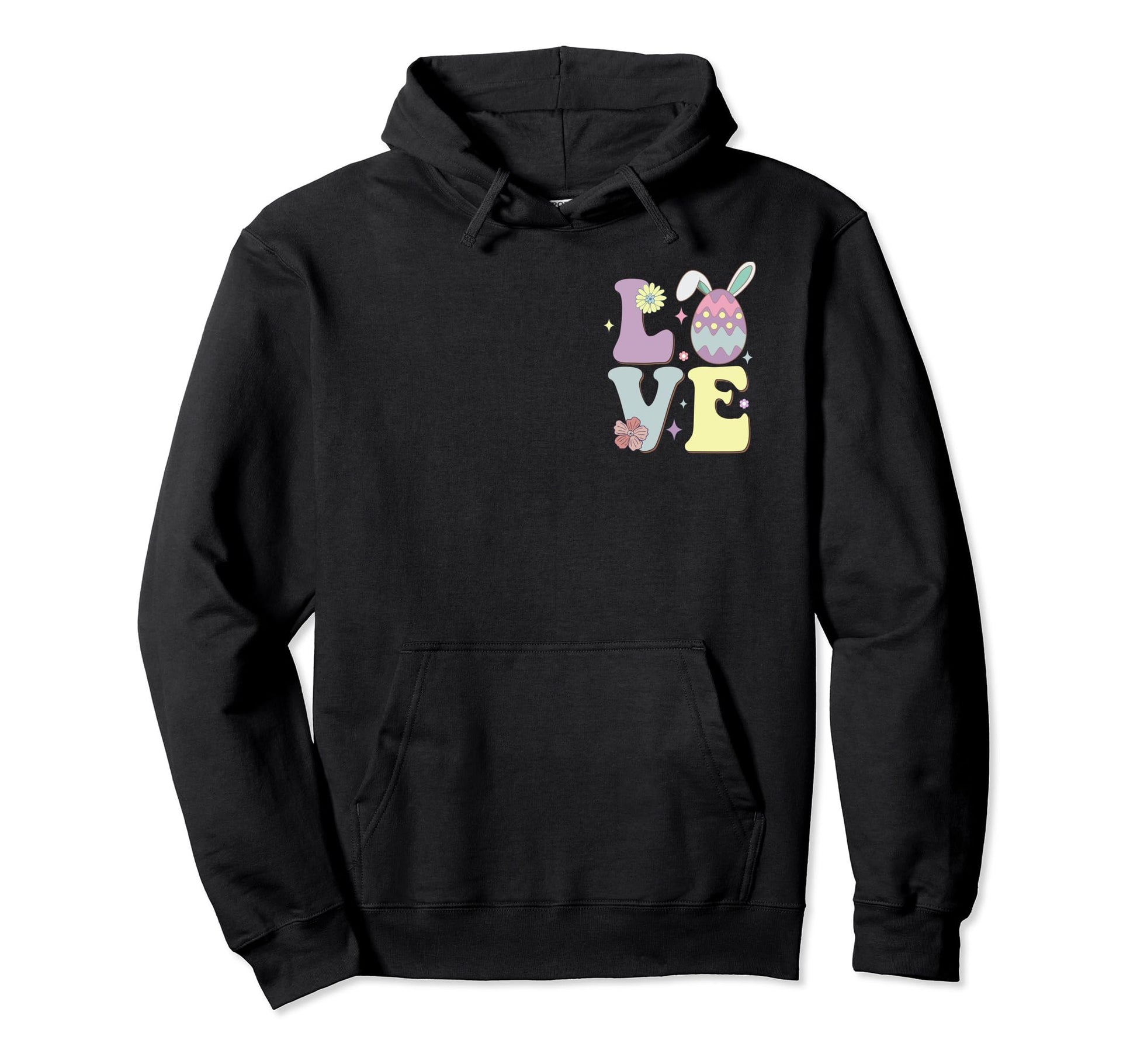 Easter Love Easter Egg Easter Hoodie - Casual Everyday Wear for Adults - T-Shirt, Sweatshirt, Hoodie