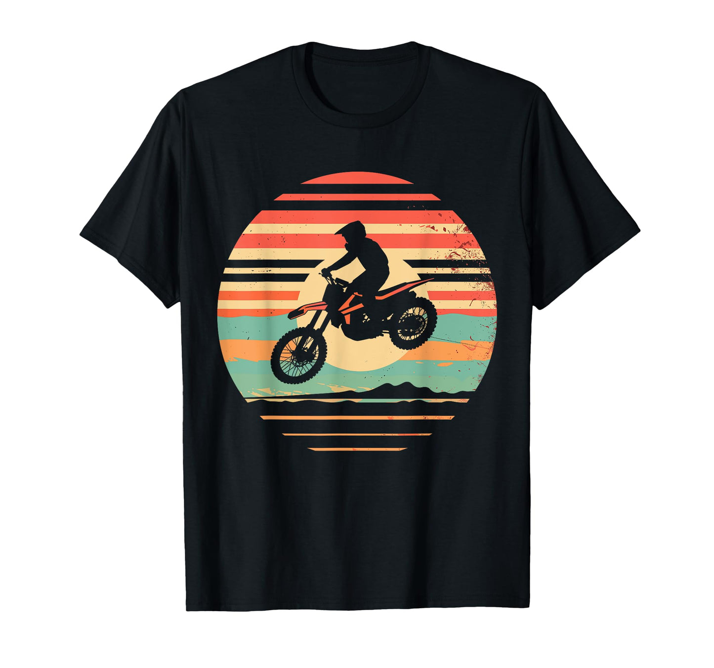 Bike Dirtbike Dirt Rider Motocross T-Shirt - Trendy Graphic Men Women - T-Shirt, Sweatshirt, Hoodie