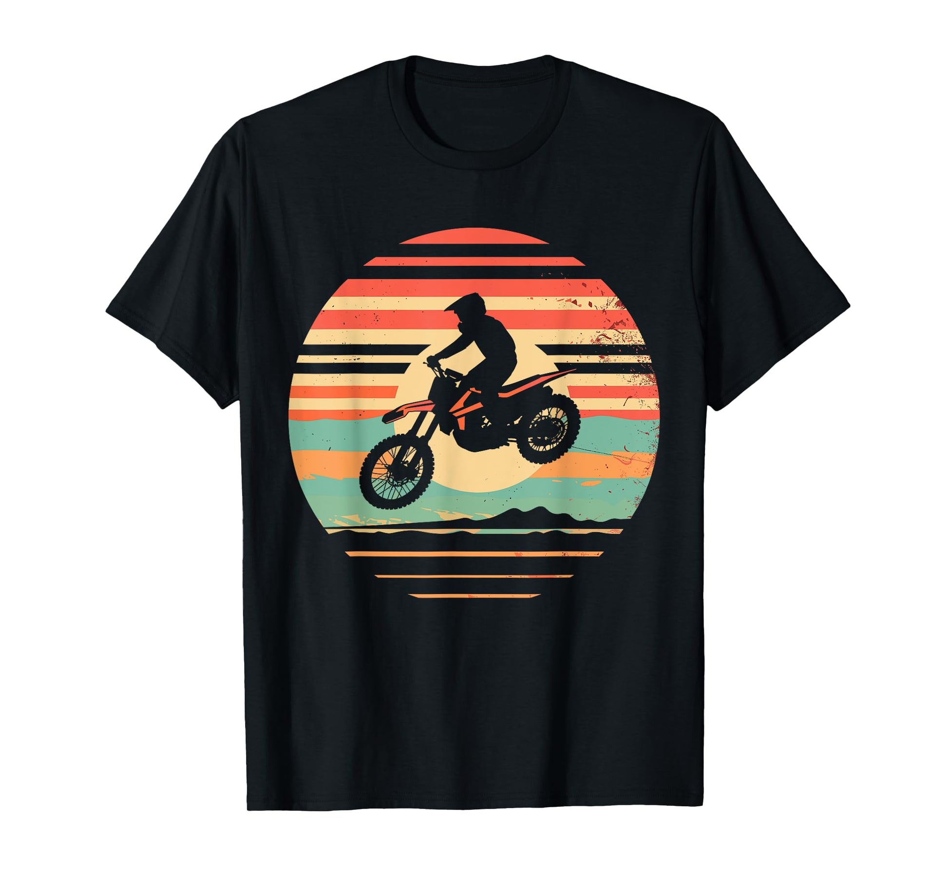 Bike Dirtbike Dirt Rider Motocross T-Shirt - Trendy Graphic Men Women - T-Shirt, Sweatshirt, Hoodie