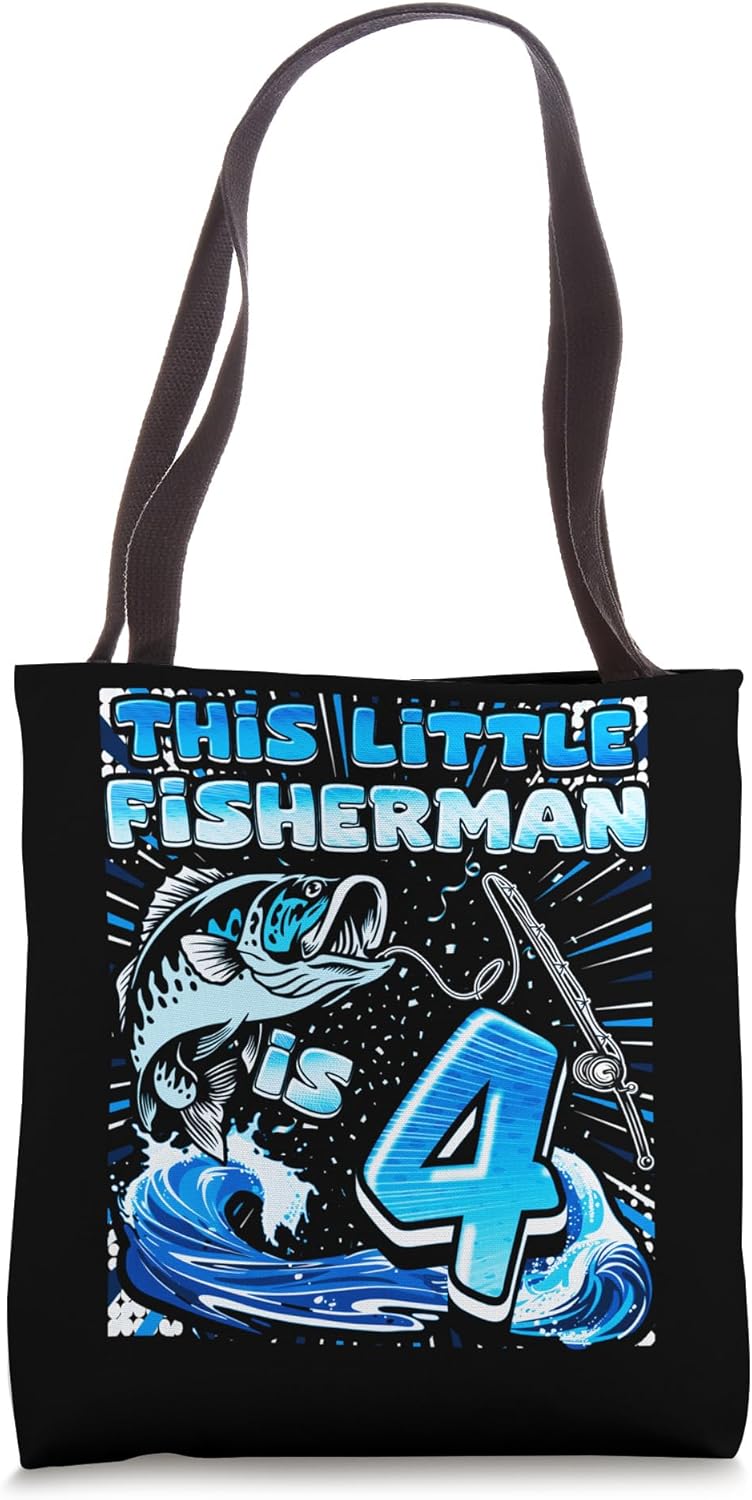 Kids Happy Birthday Fishing Fun, Boy Fisher Gifts - Adult & Kids T-Shirts, Sweatshirts & Hoodies apparel design preview 1