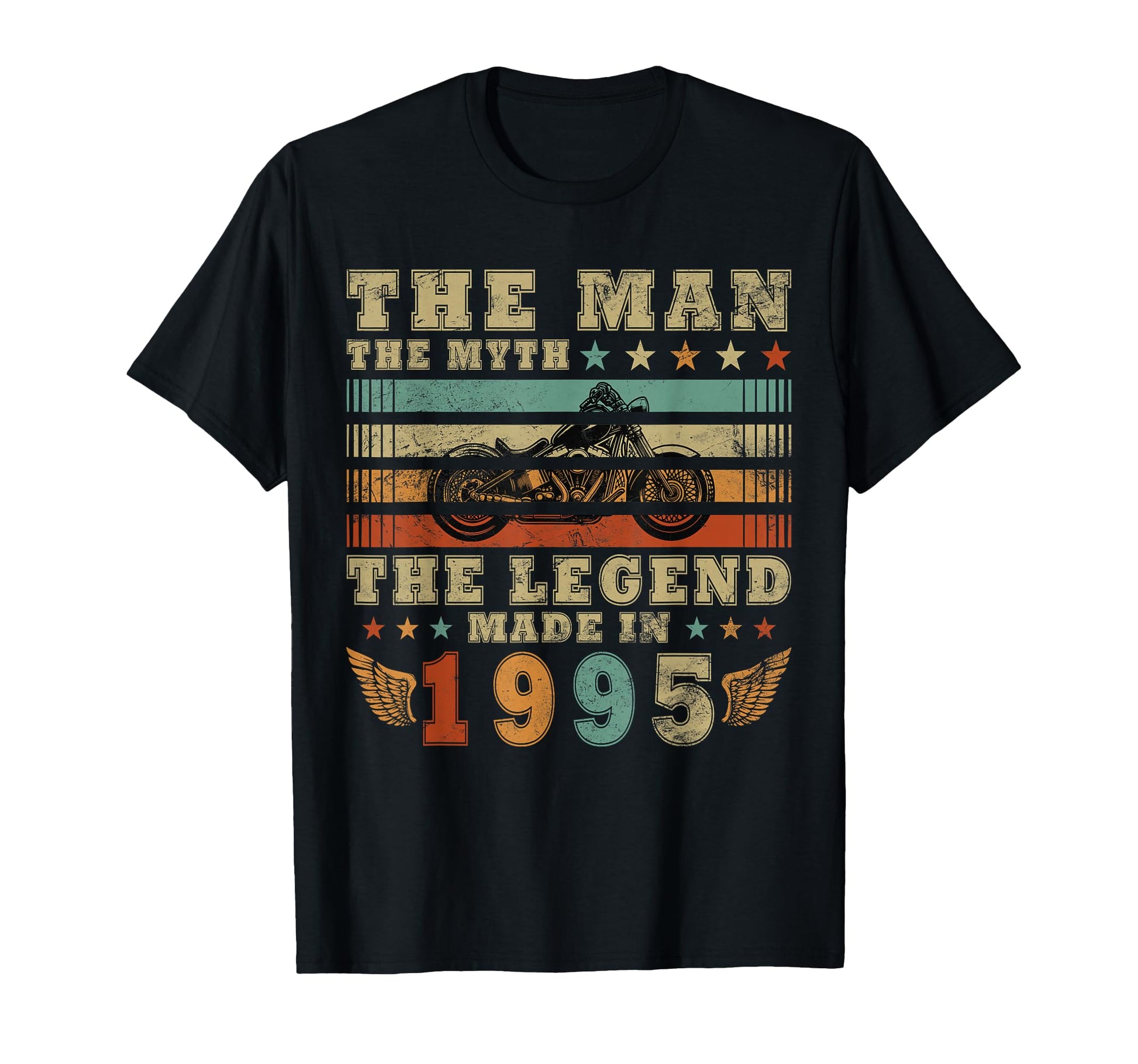 30 Years Biker 1995 Motorcycle T-Shirt - Minimalist Print for Adults - T-Shirt, Sweatshirt, Hoodie