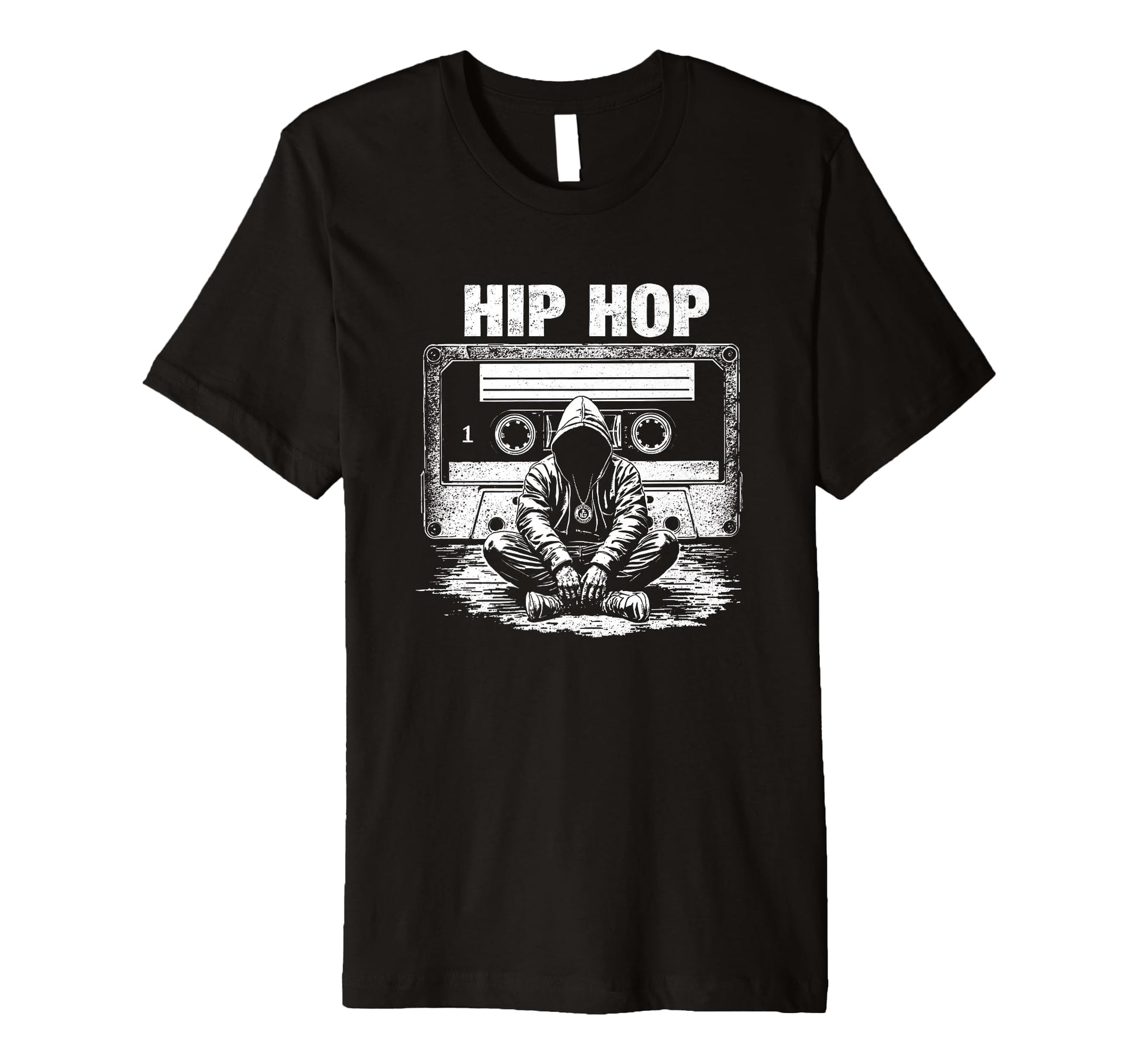 Hip Hop Boombox Rapper T-Shirt - Casual Everyday Wear Unisex - T-Shirt, Sweatshirt, Hoodie