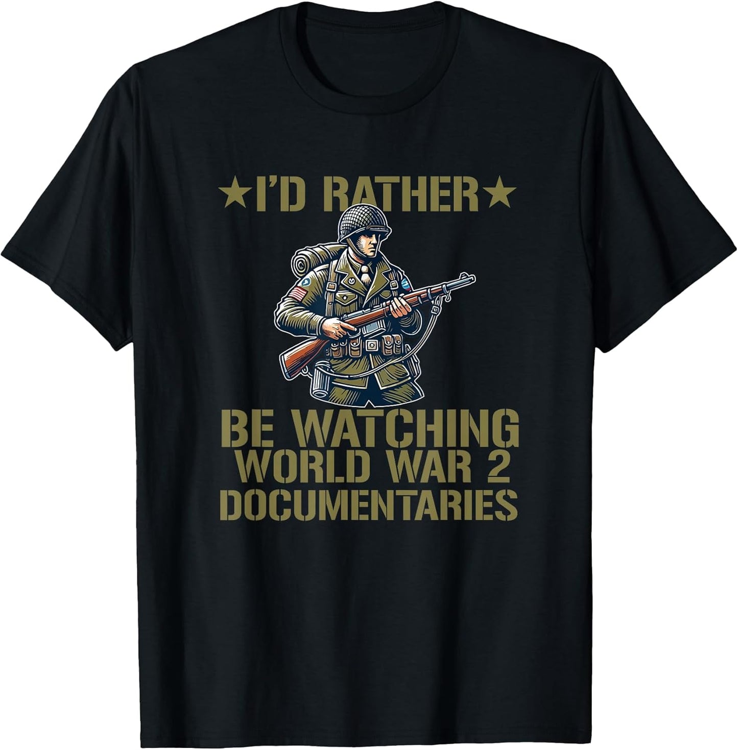 WWII World War 2 Merch - Adult & Kids T-Shirts, Sweatshirts & Hoodies apparel design preview 1