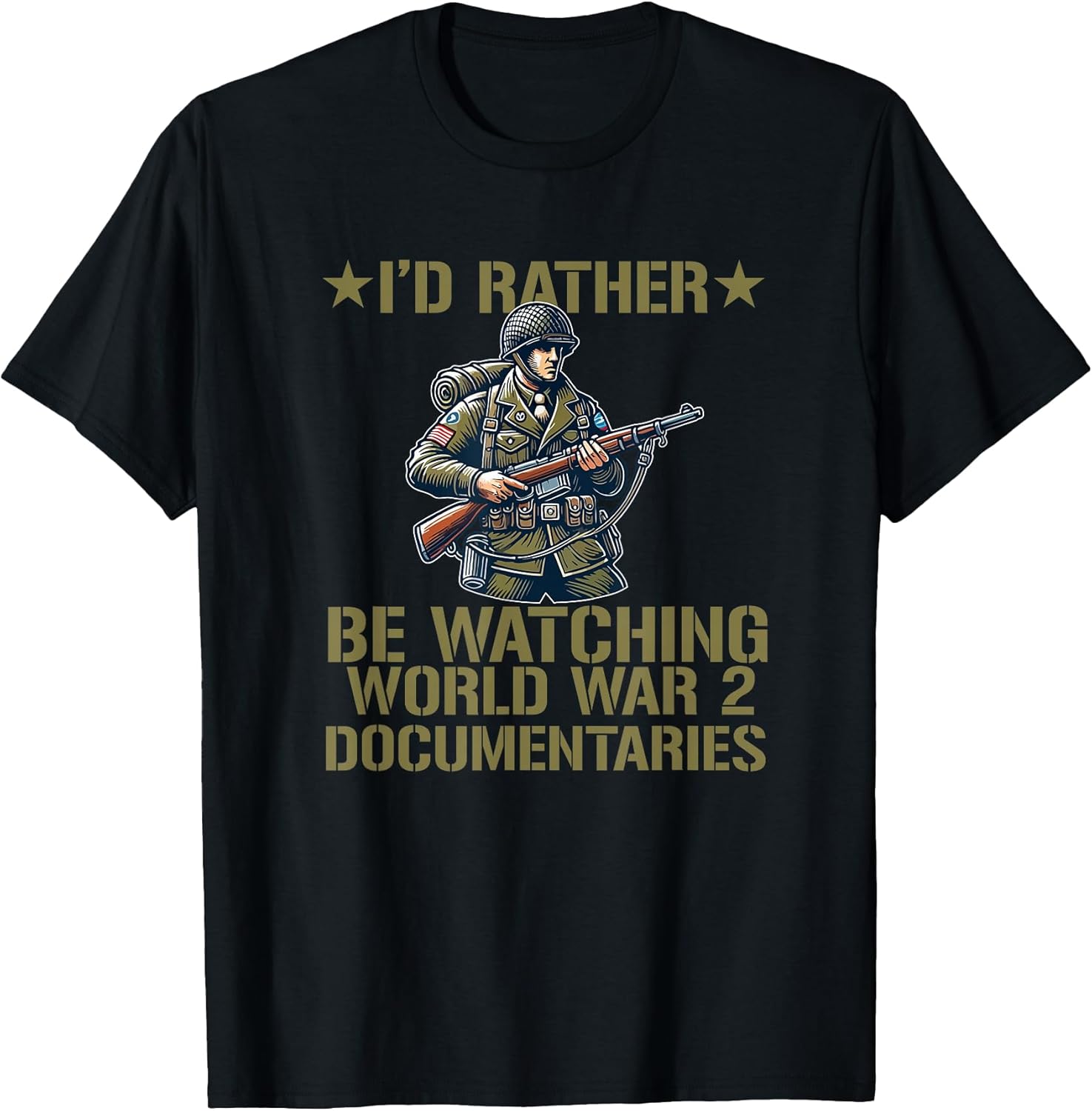 WWII World War 2 Merch - Adult & Kids T-Shirts, Sweatshirts & Hoodies apparel design preview 1