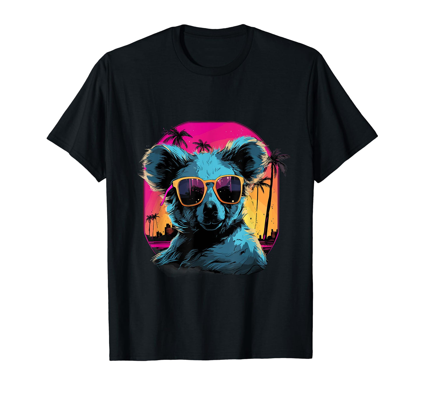 Funny Koalas Vaporwave Aesthetic Animal T-Shirt - Graphic Print Men Women - T-Shirt, Sweatshirt, Hoodie