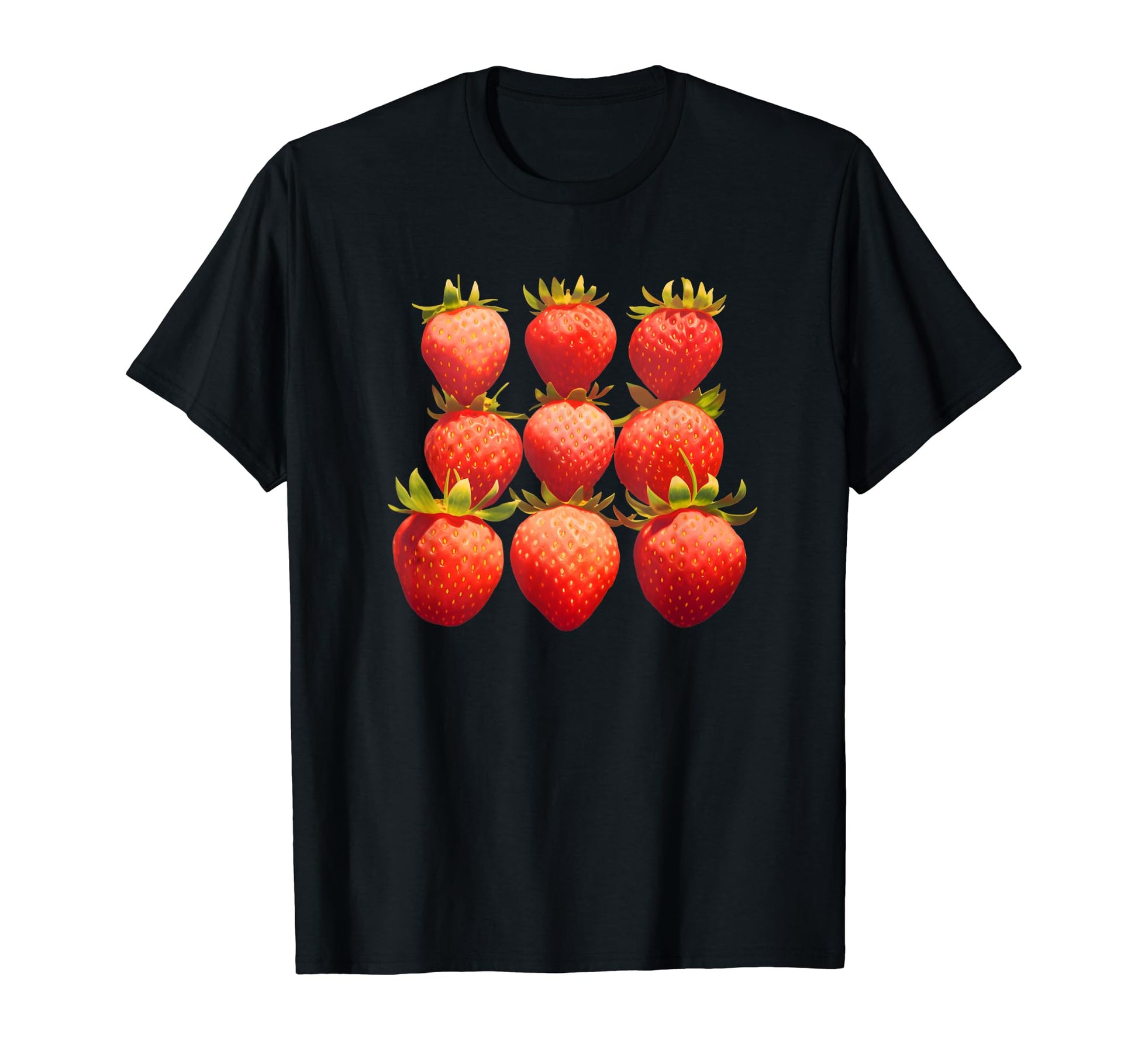 Boho Strawberries Strawberry Lovers T-Shirt - Streetwear Style for Adults - T-Shirt, Sweatshirt, Hoodie