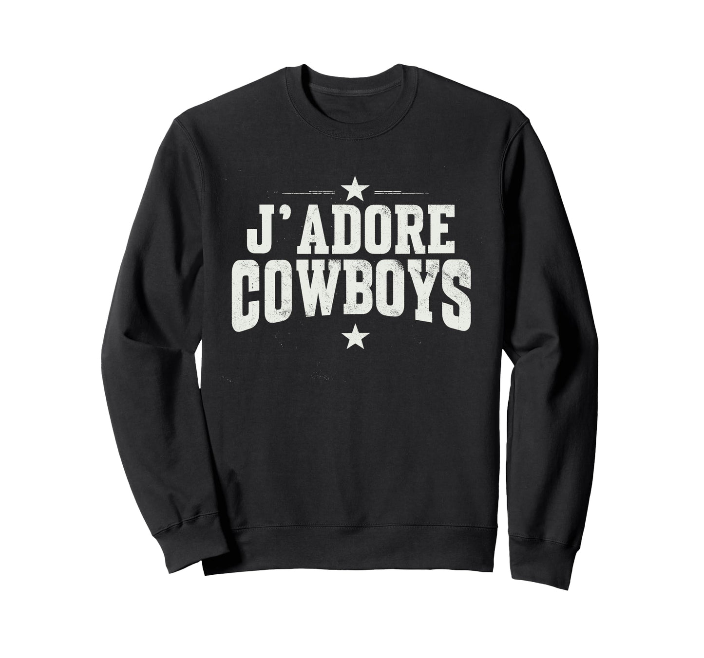 Jadore Cowboys French Western Country Sweatshirt - Graphic Print Men Women - T-Shirt, Sweatshirt, Hoodie