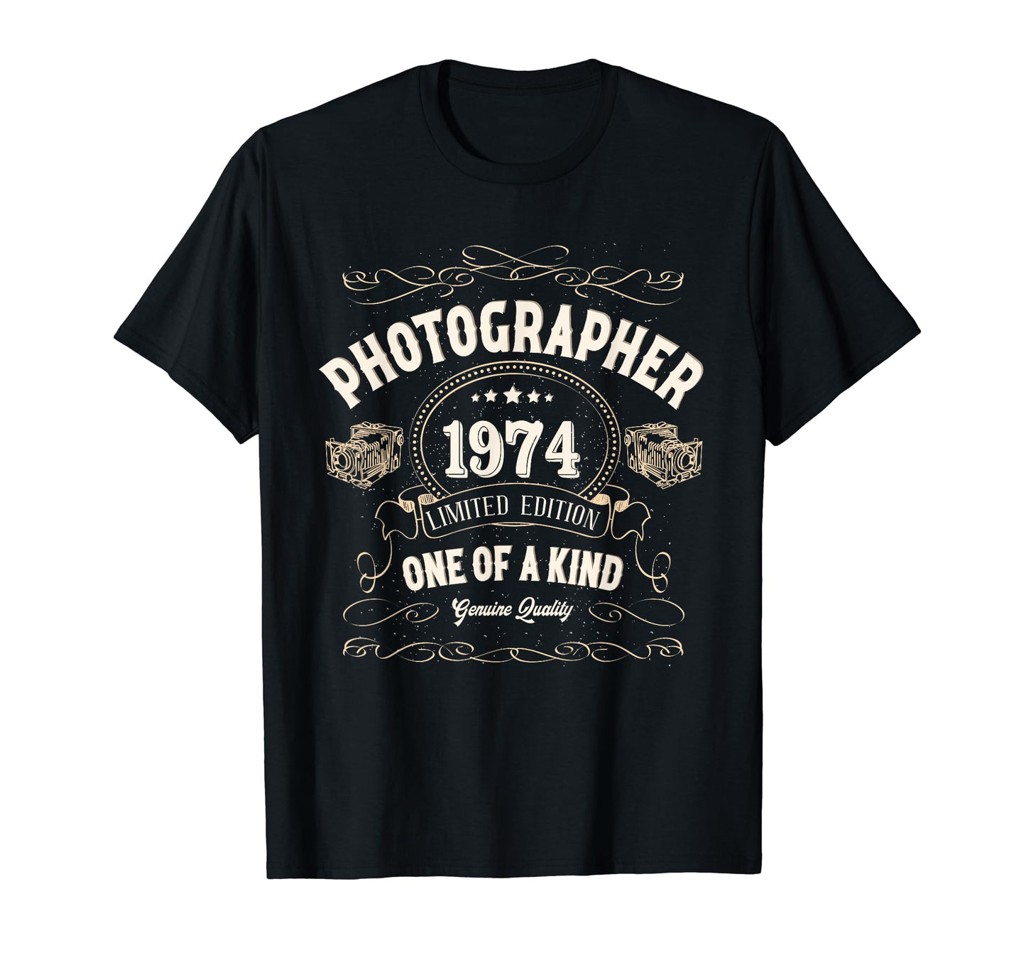 Photographer Attire Born 1974 To T-Shirt - Custom Art Print for Adults - T-Shirt, Sweatshirt, Hoodie
