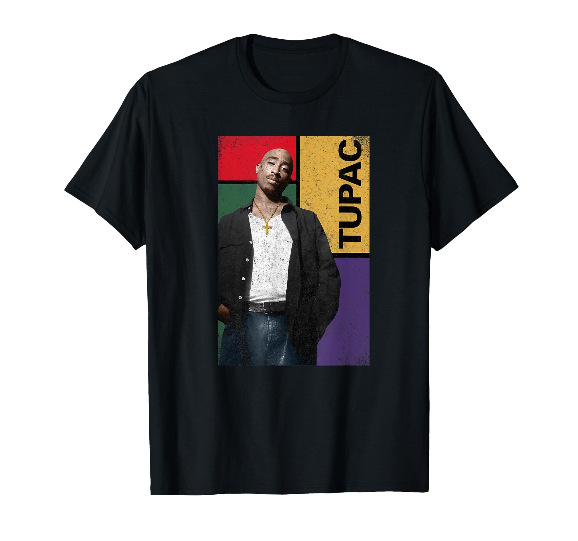 Tupac Squared T-Shirt - Minimalist Print Unisex - T-Shirt, Sweatshirt, Hoodie