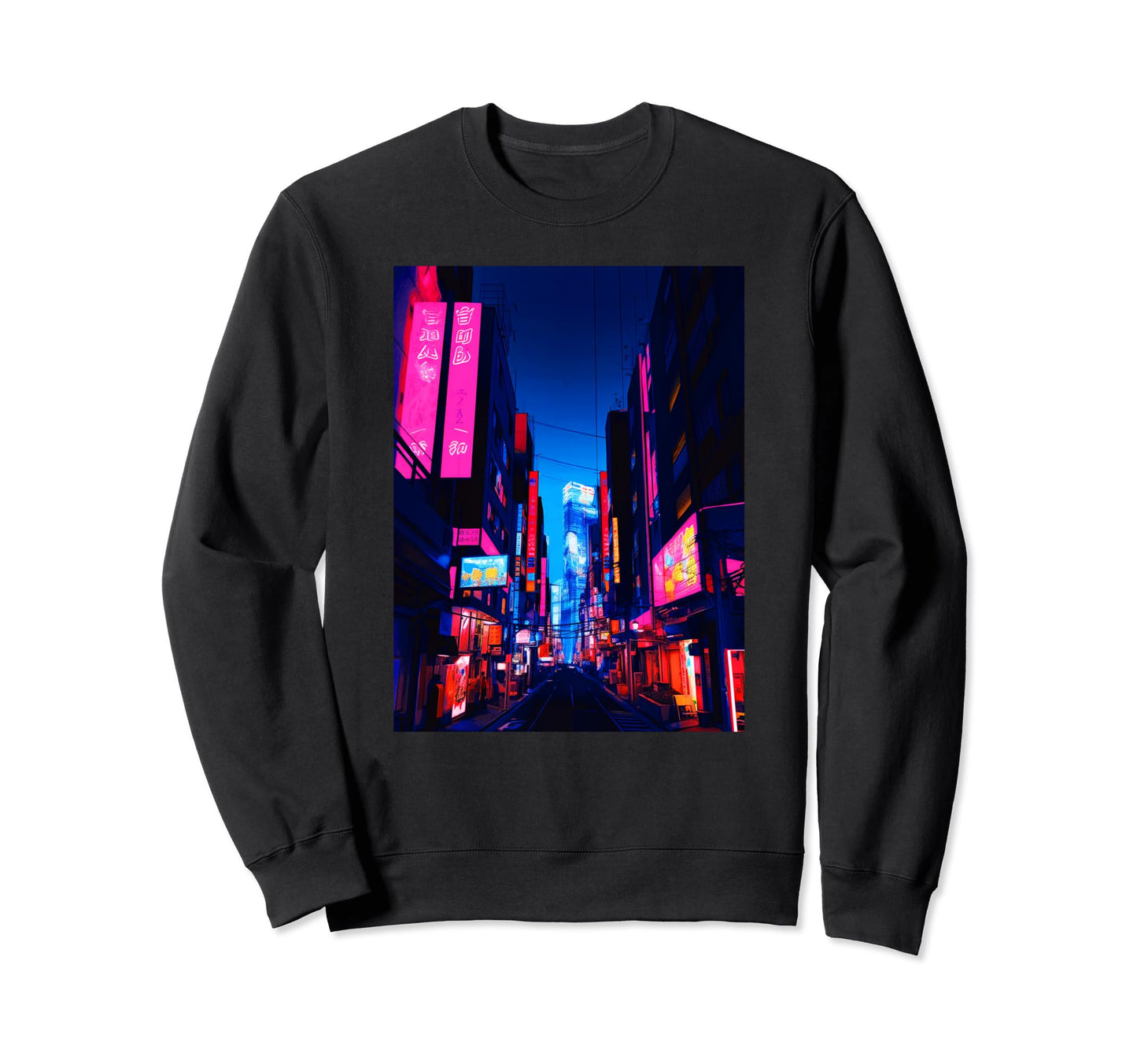 Tokyo Liminal Vaporwave Aesthetic Sweatshirt - Minimalist Print Unisex - T-Shirt, Sweatshirt, Hoodie