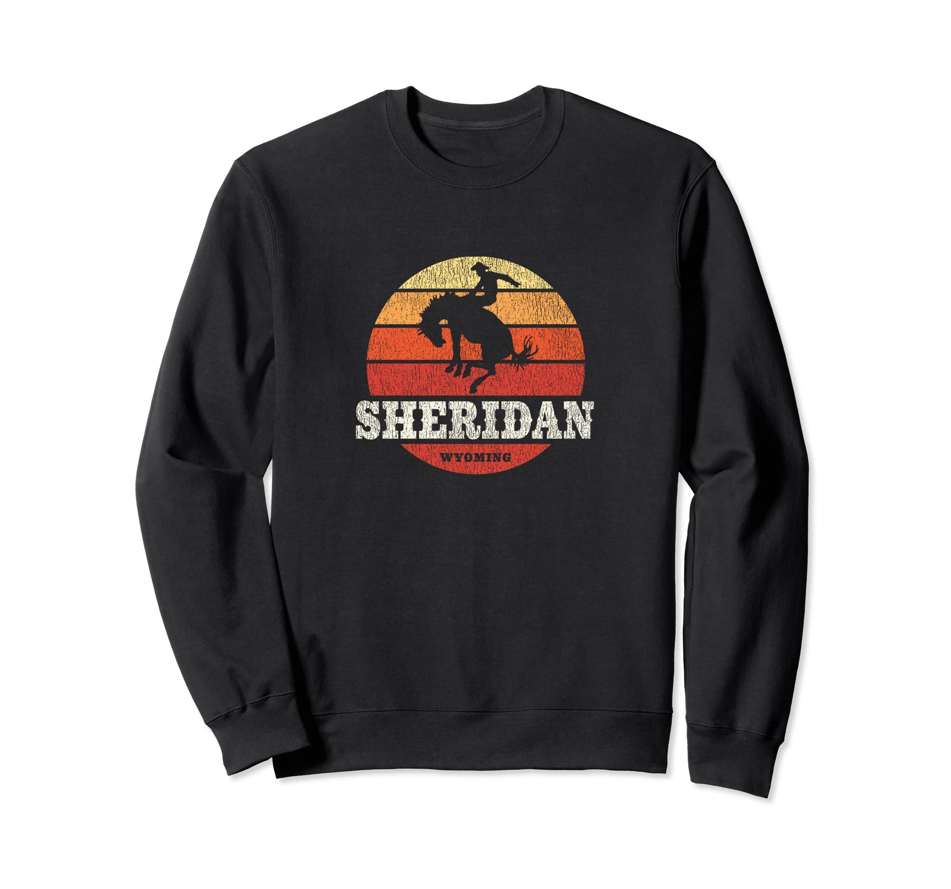 Sheridan Wy Country Western Sweatshirt - Casual Everyday Wear Unisex - T-Shirt, Sweatshirt, Hoodie