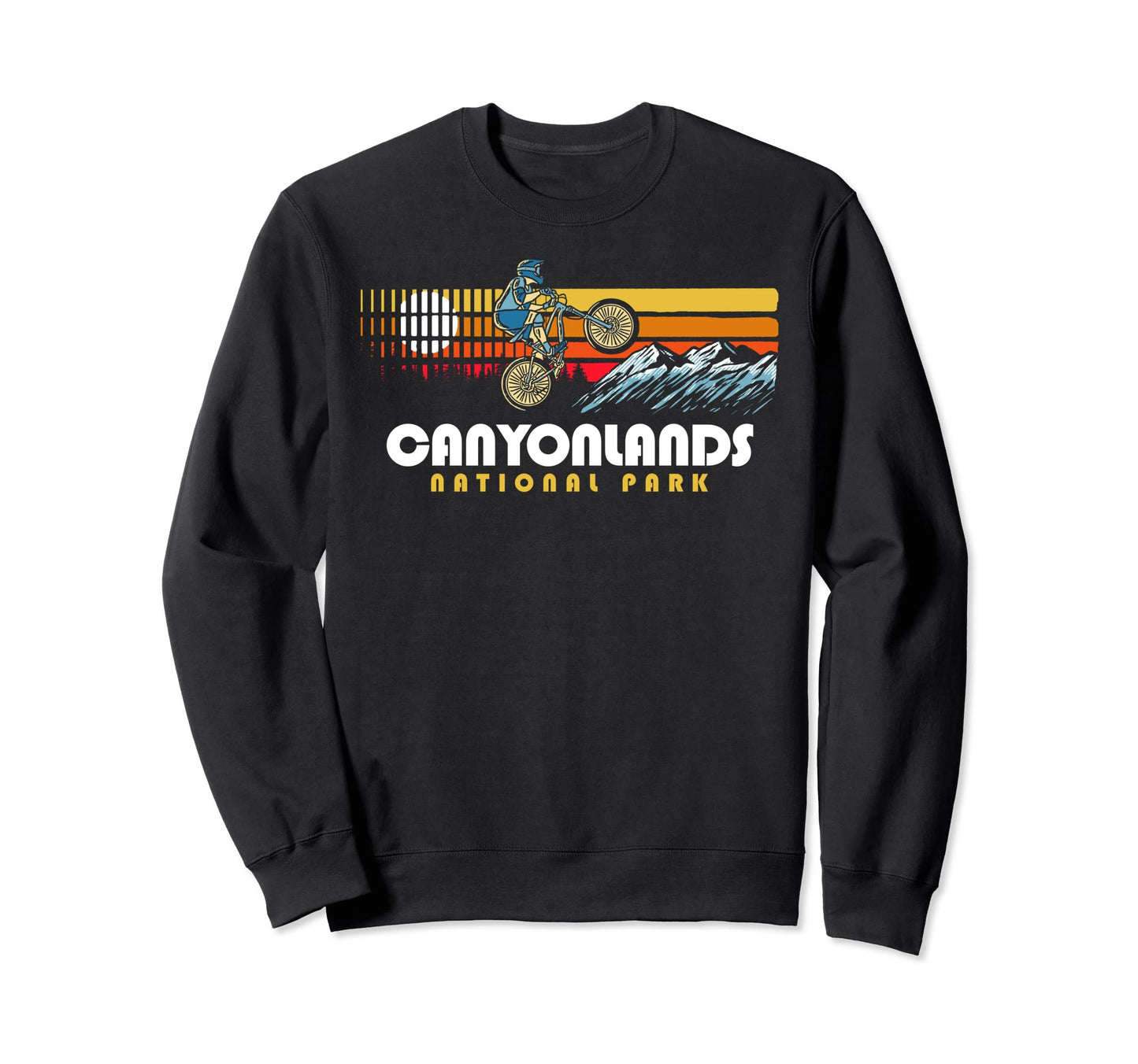 80S Canyonlands National Park Sweatshirt - Streetwear Style for Adults - T-Shirt, Sweatshirt, Hoodie