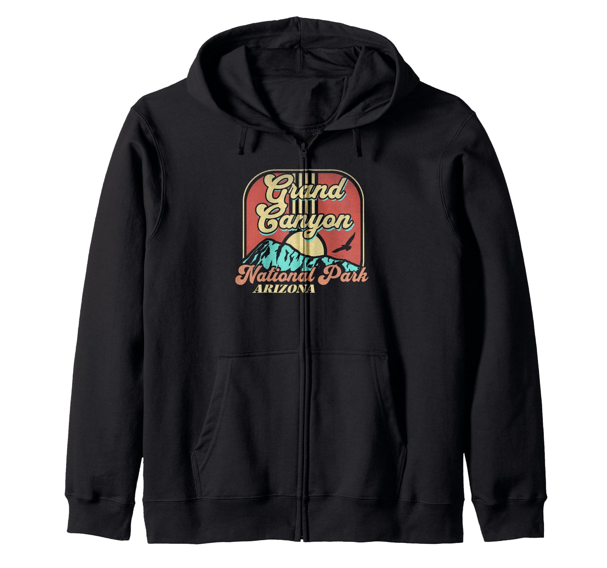 Grand Canyon National Park Arizona Hoodie - Minimalist Print for Adults - T-Shirt, Sweatshirt, Hoodie